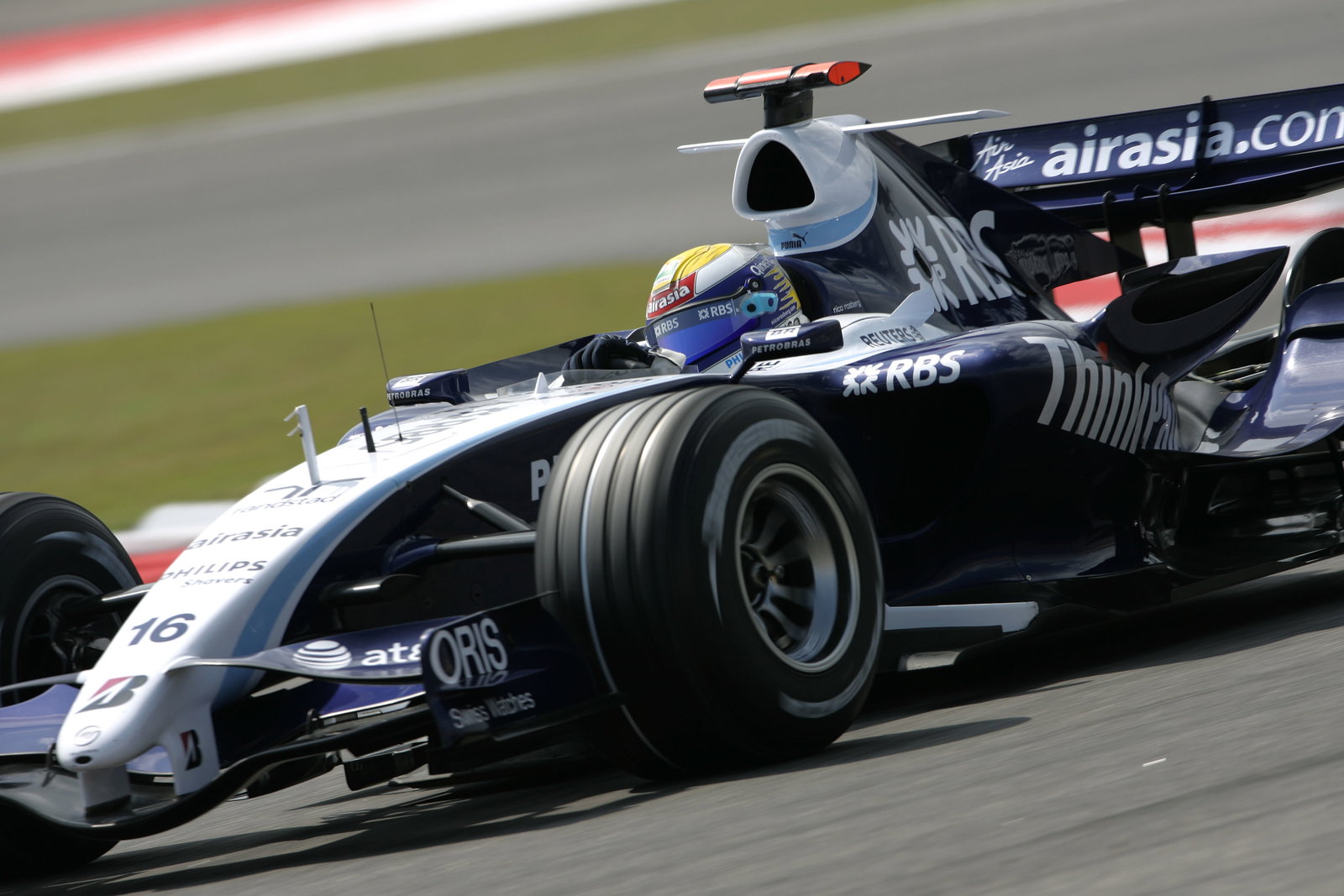 Nico Rosberg (GER) Williams FW29, China F1, Shanghai, 5-7th, October 2007