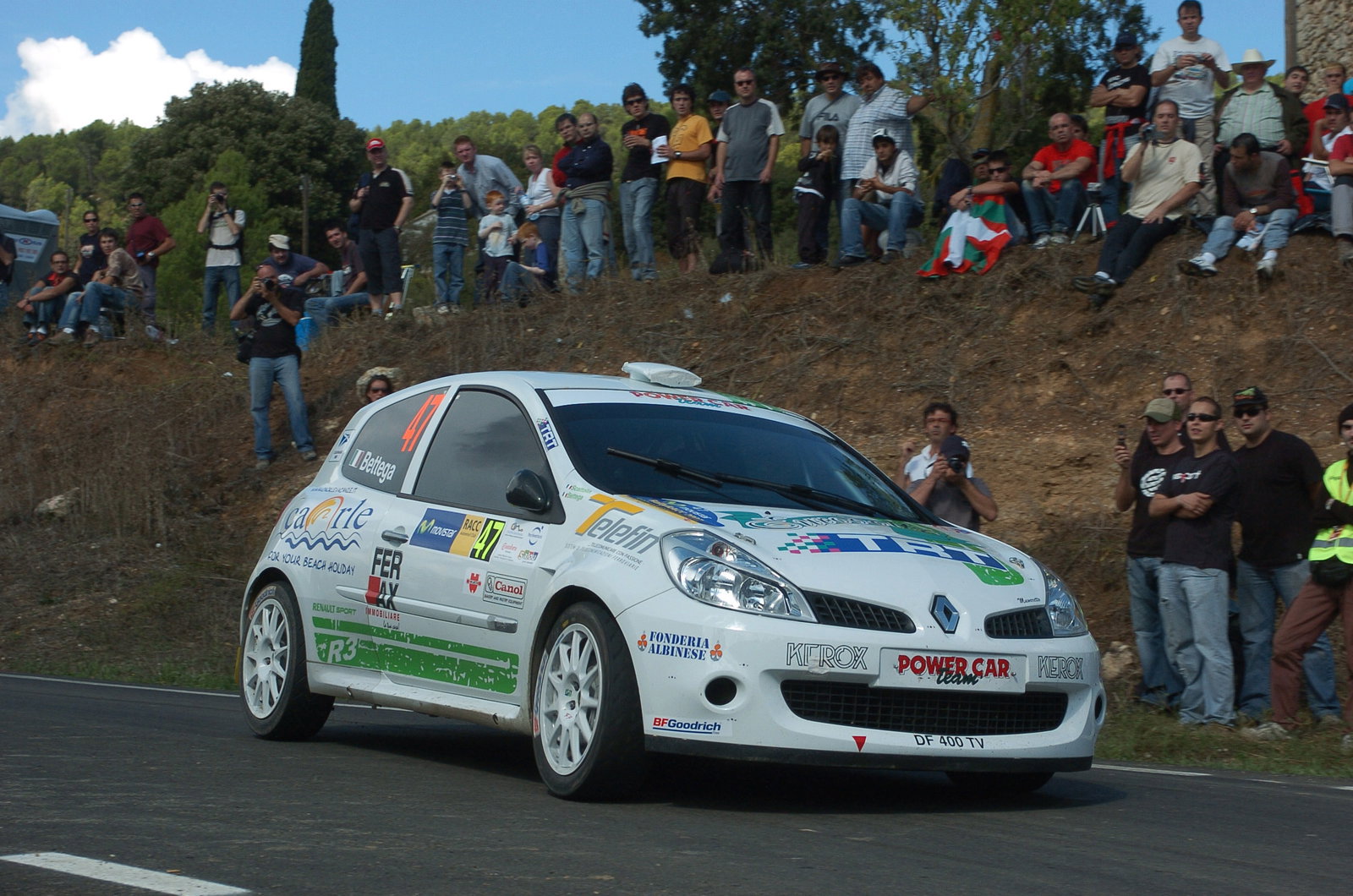 Alessandro Bettega (ITA) / Scattolin Simone (ITA), Renault Clio [Junior RC]. Rally Catalunya Costa D