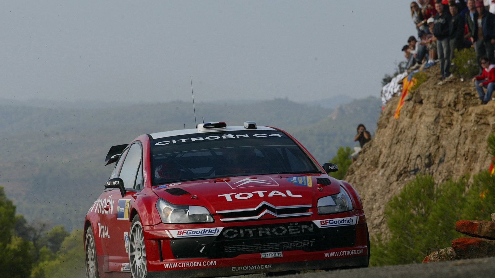 Sebastien Loeb (FRA) / Daniel Elena (MC), Citroen Total WRT C4 WRC. Rally Catalunya Costa Daurada, S