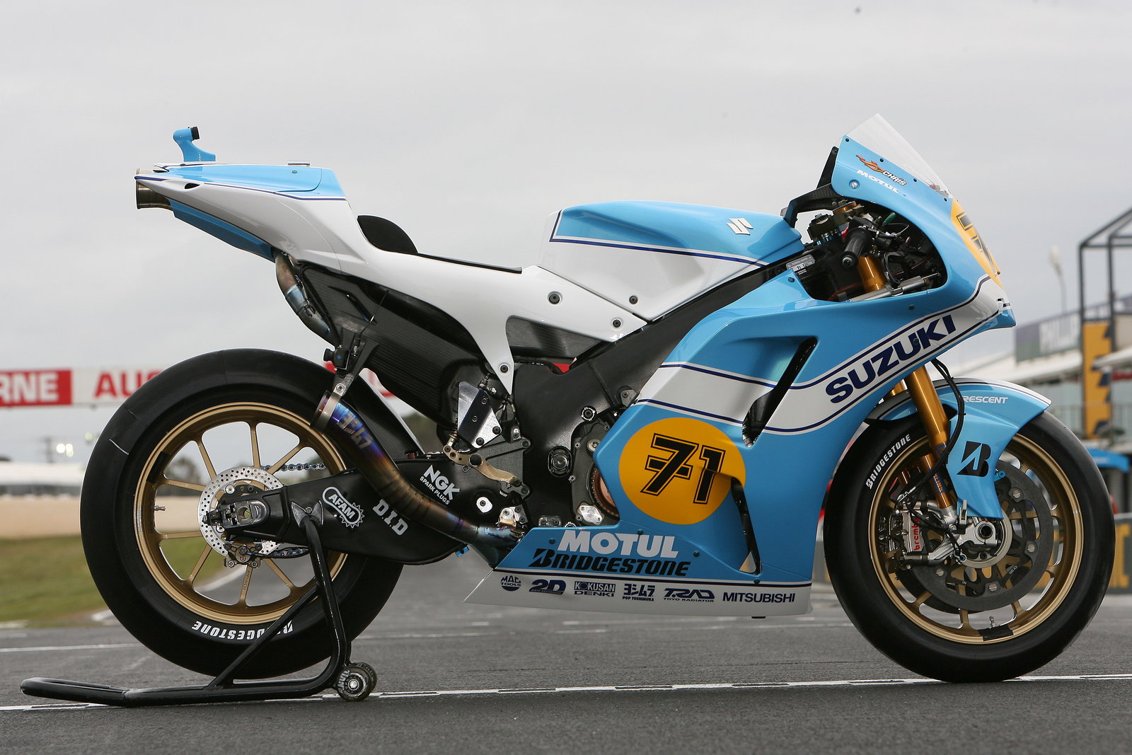 Chris Vermeulen (AUS), Rizla Suzuki MotoGP, Suzuki, 71, 2007 MotoGP World Championship, Barry Sheene