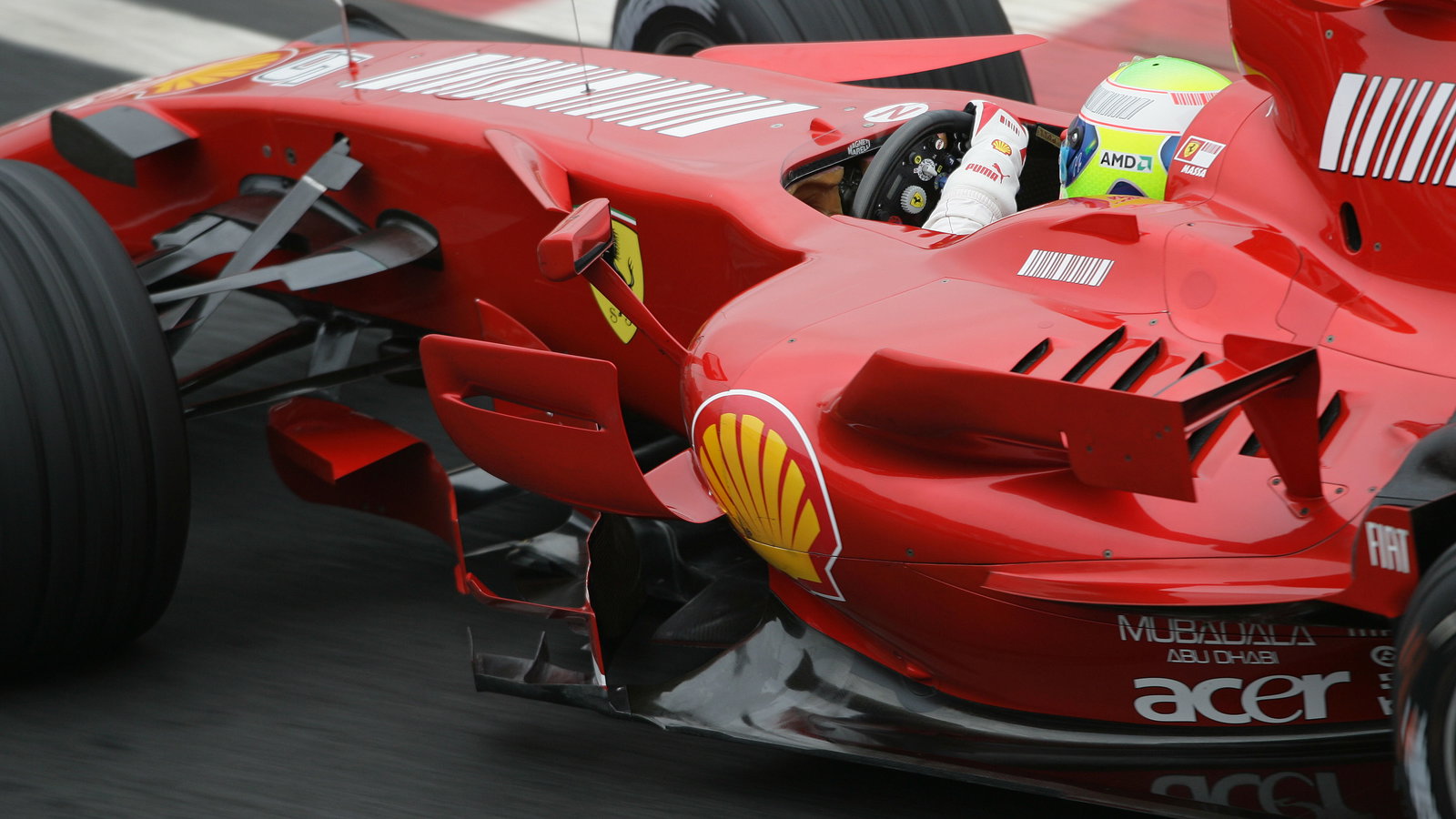 Felipe Massa (BRA) Ferrari F2007, Brazilian F1, Interlagos, 19th-21st, October, 2007