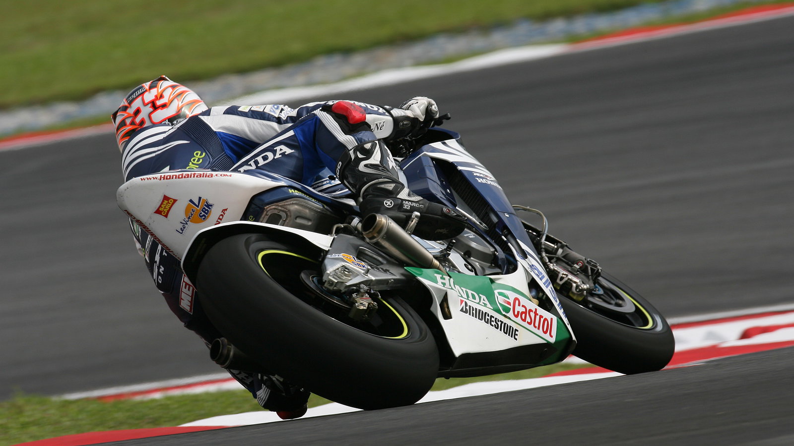 Marco Melandri (ITA), Honda Gresini, Honda RC212V, 33, 2007 MotoGP World Championship,
