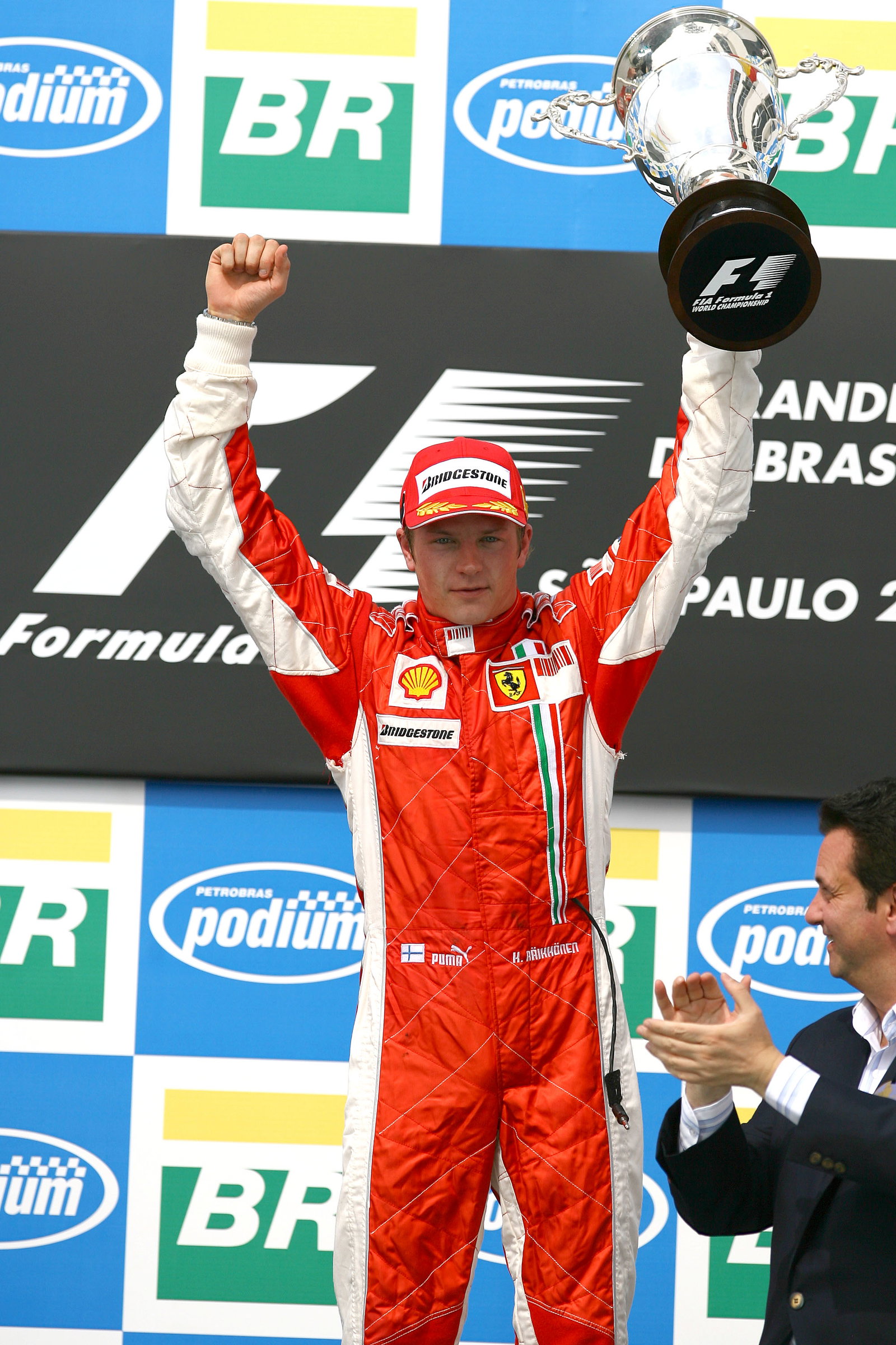 Kimi Raikkonen (FIN) Ferrari F2007, Brazilian F1, Interlagos, 19th-21st, October, 2007