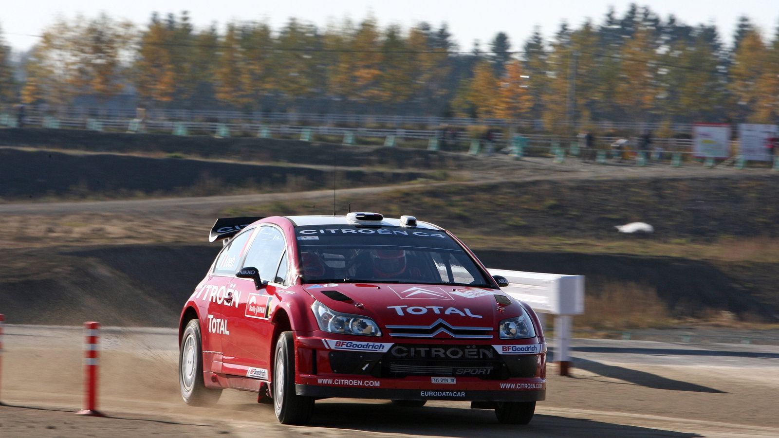 Sebastien Loeb (FRA) / Daniel Elena (MC), Citroen Total WRT C4 WRC. Rally Japan. 26-28th October 200