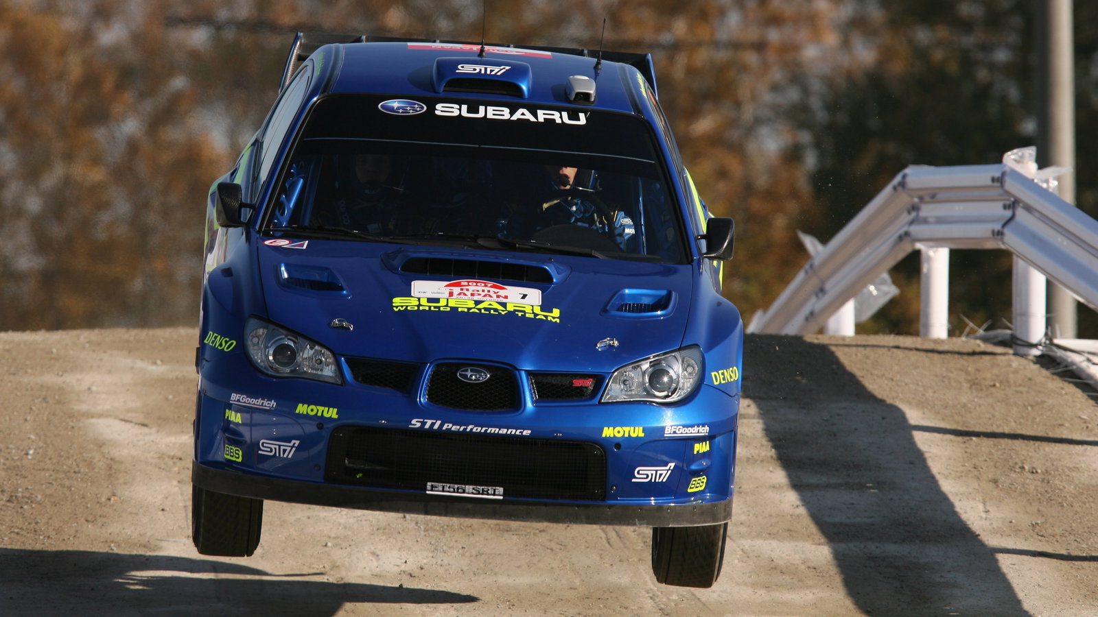Petter Solberg (NOR) / Phil Mills (GBR), Subaru WRT Impreza WRC 2007. Rally Japan. 26-28th October 2
