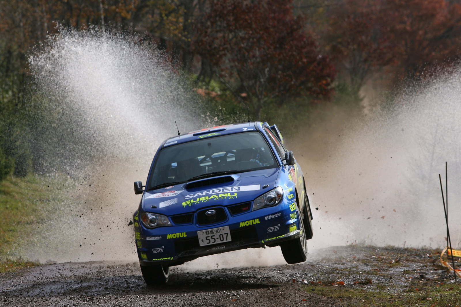 Toshihiro Arai (JPN) / Tony Sircombe (NZL), Subaru Impreza [Production WRC].. Rally Japan. 26-28th O