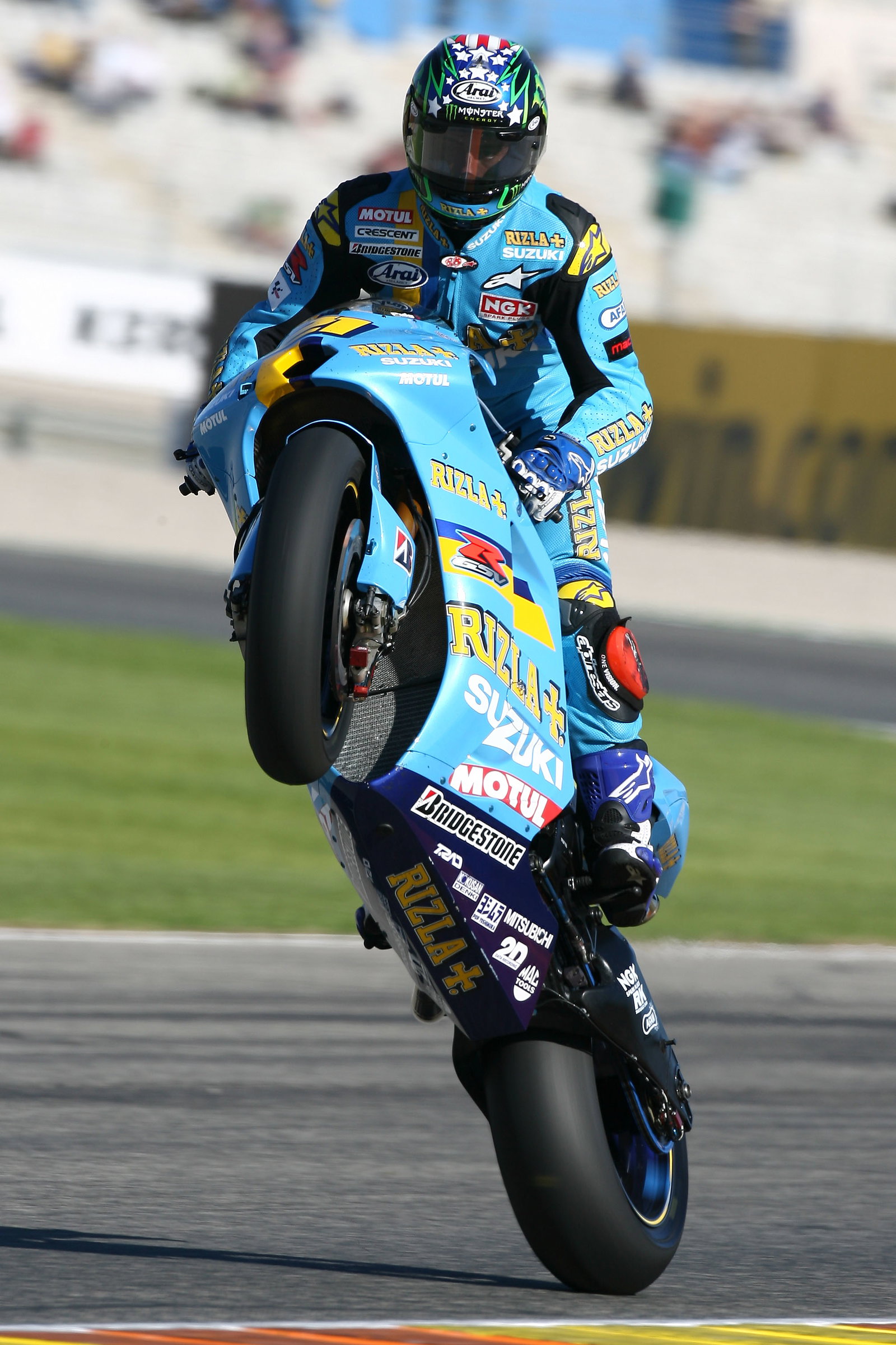 Hopkins, Valencia MotoGP 2007