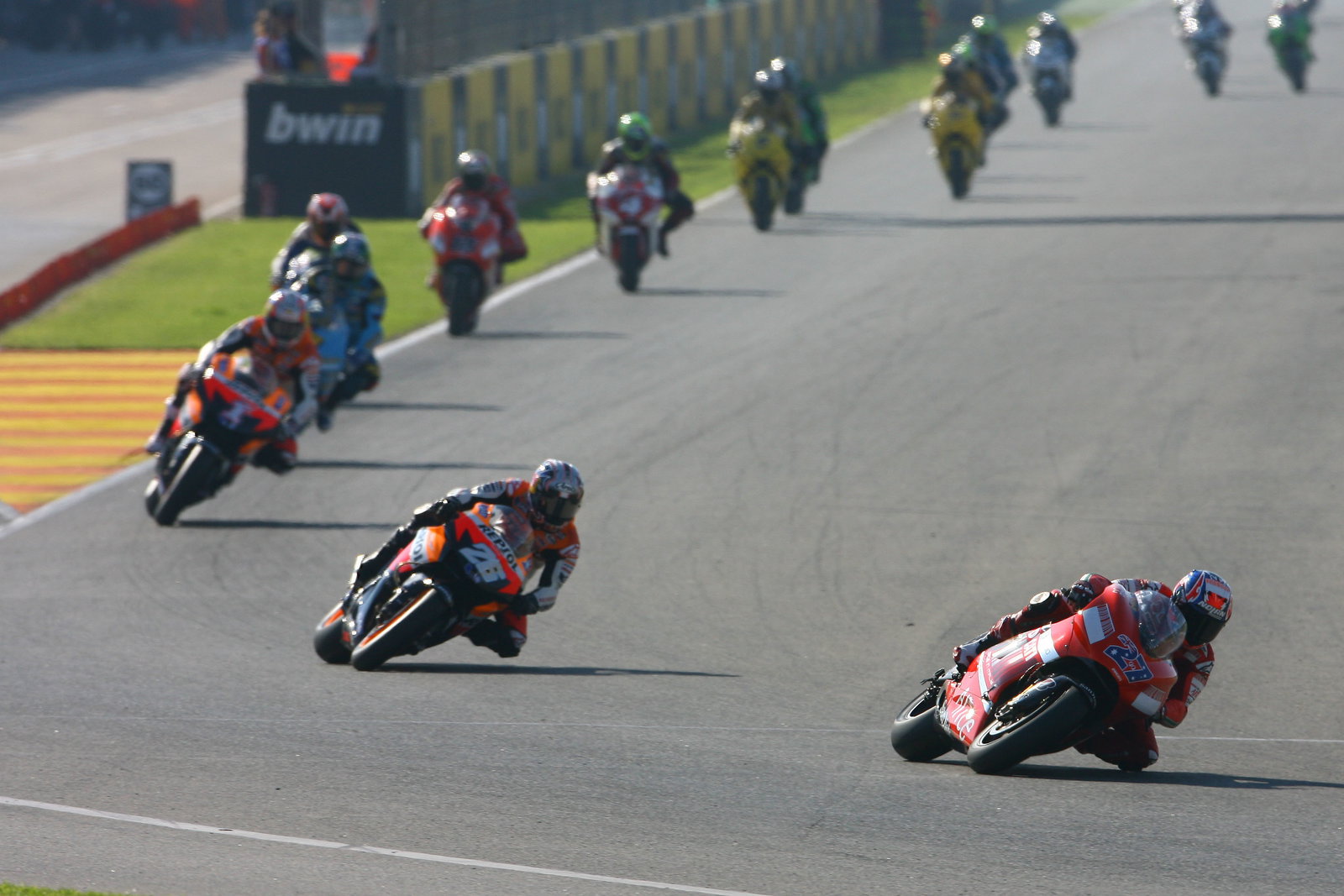 Stoner, Valencia MotoGP Race 2007