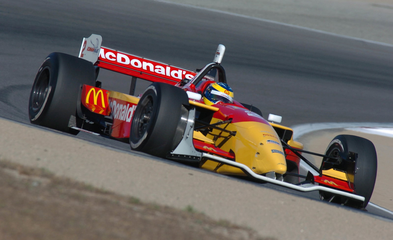 Sebastien Bourdais, Newman Haas Lola, Laguna Seca