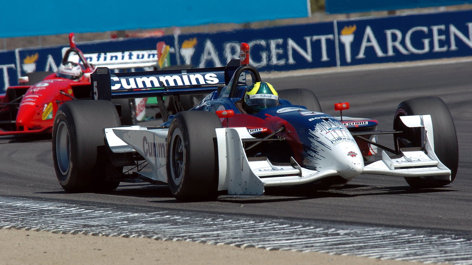 Mario Haberfeld, Walker Racing Reynard-Ford, Laguna Seca 2004.