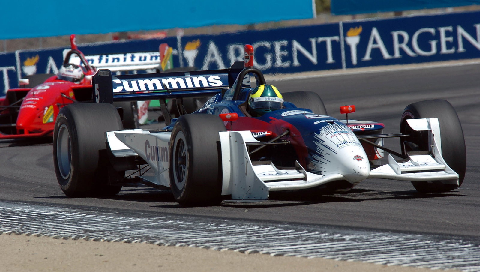 Mario Haberfeld, Walker Racing Reynard-Ford, Laguna Seca 2004.