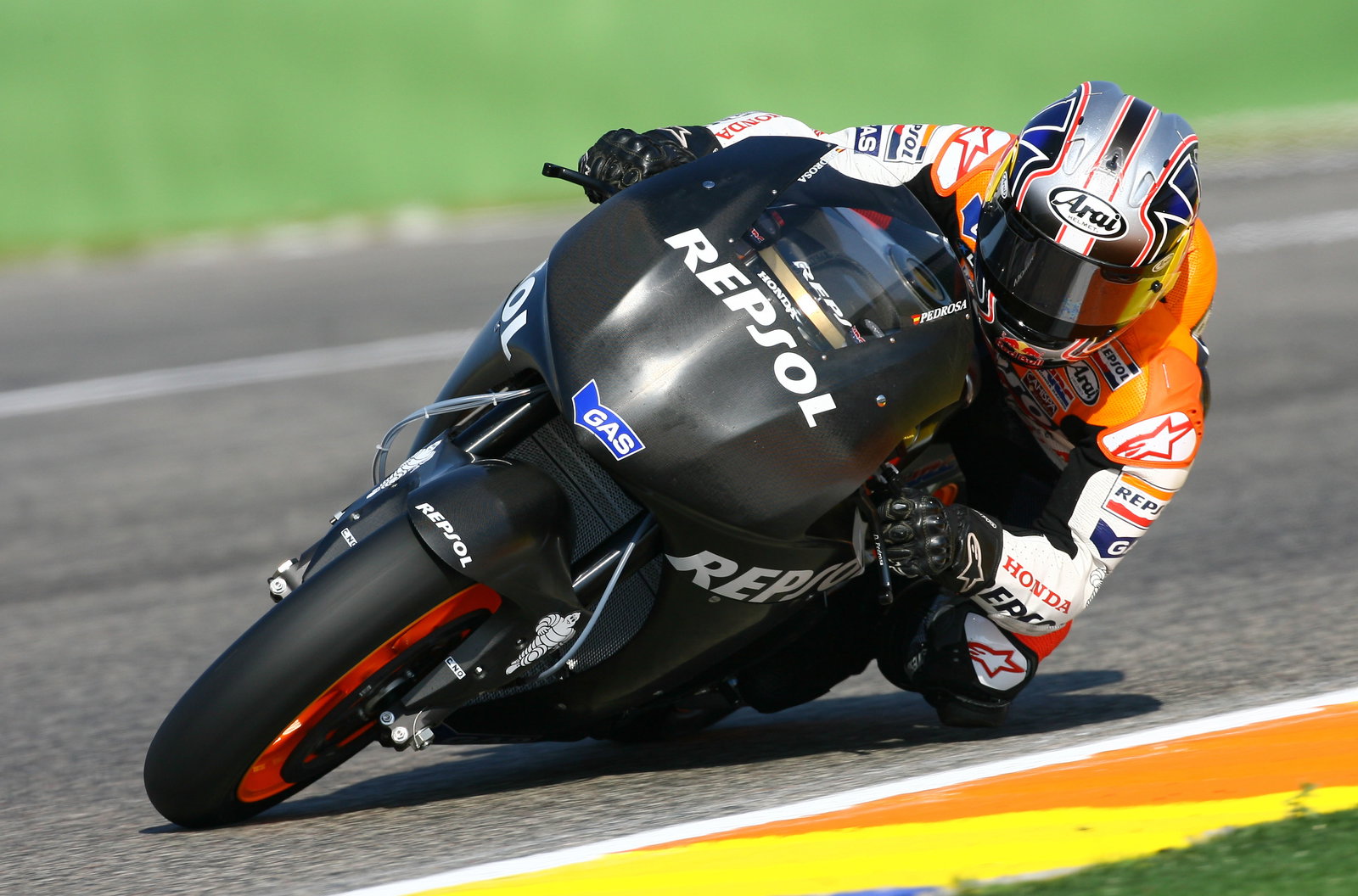 Pedrosa, Valencia MotoGP test 2007
