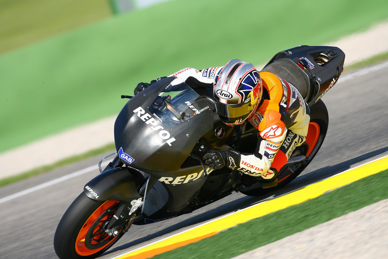 Pedrosa, Valencia MotoGP test 2007