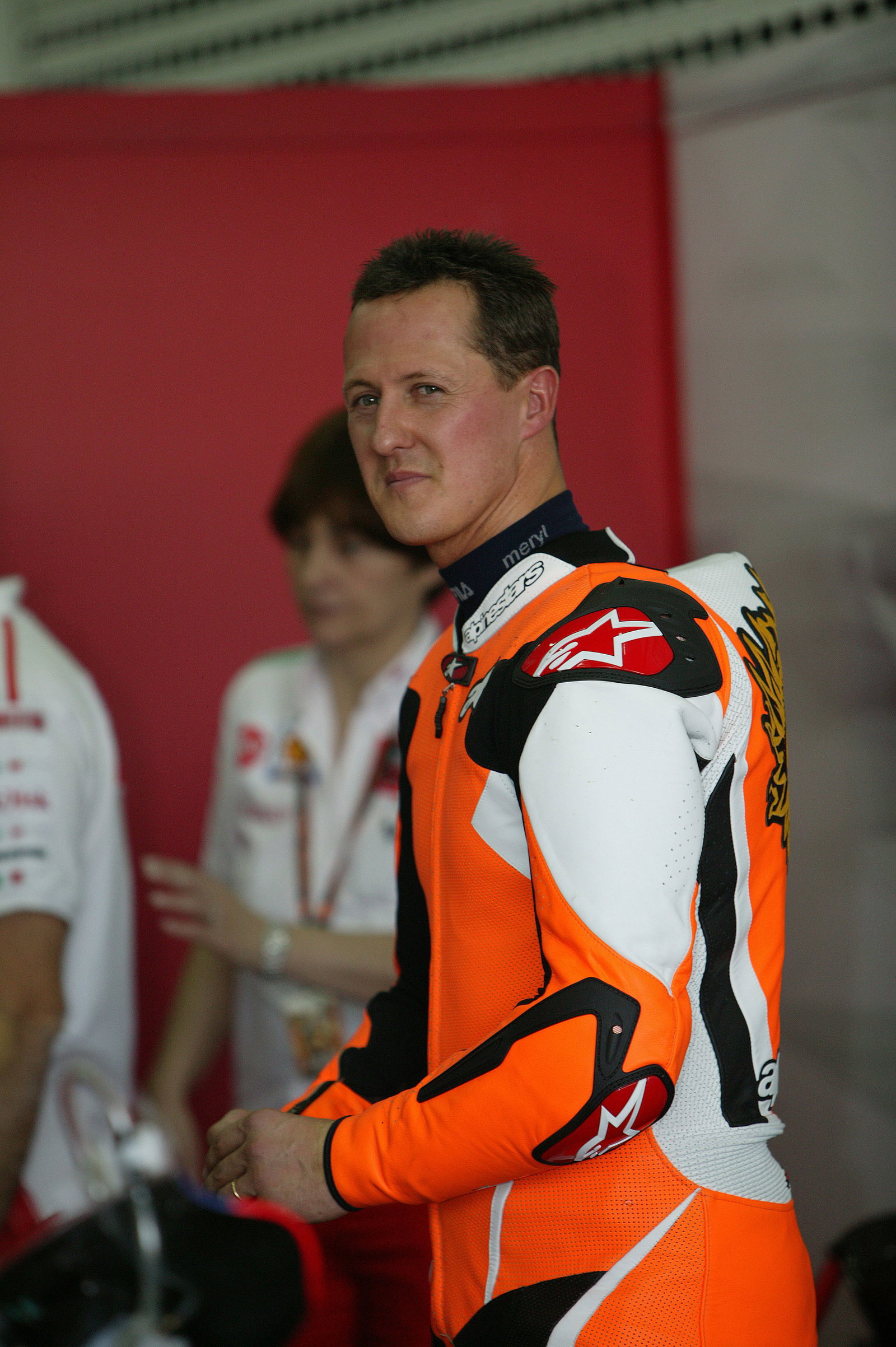 Michael Schumacher (D), Ducati Corse, 2007 MotoGP World Championship, Test, Valencia, Spain, 7 Novem