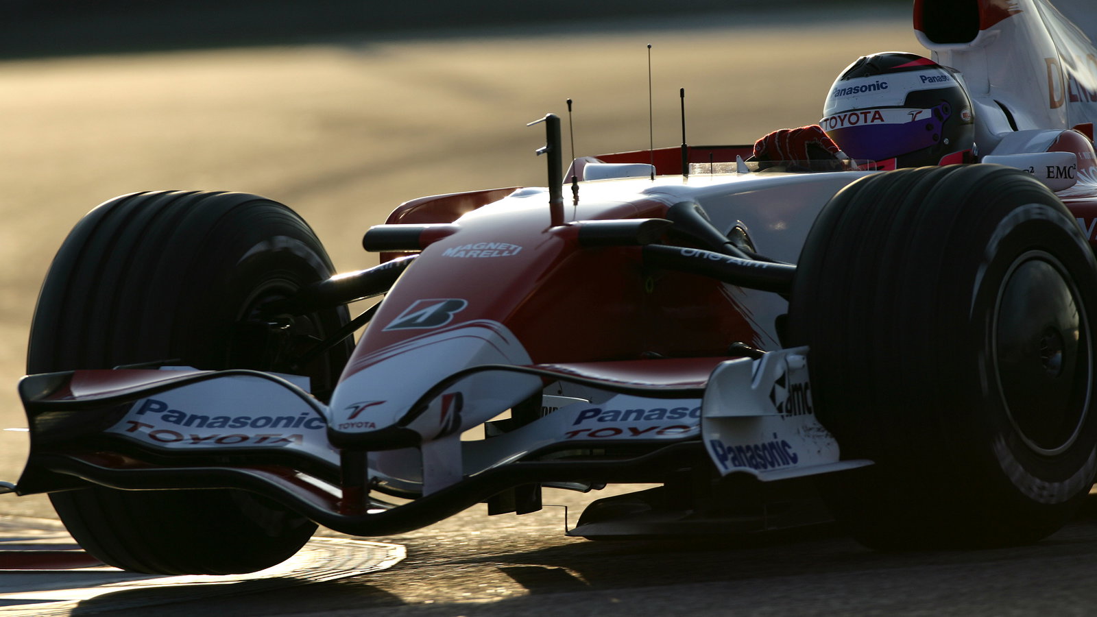 Frank Montagny (FRA) Toyota TF107, Barcelona F1 Test, 13-15th, November, 2007