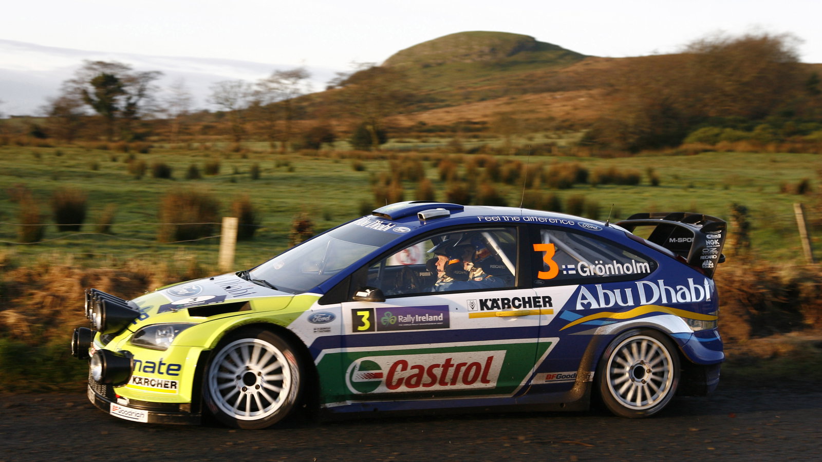 Marcus Gronholm (FIN) / Timo Rautiainen (FIN), BP Ford Focus RS WRC 06. Rally Ireland. 15-18th Novem