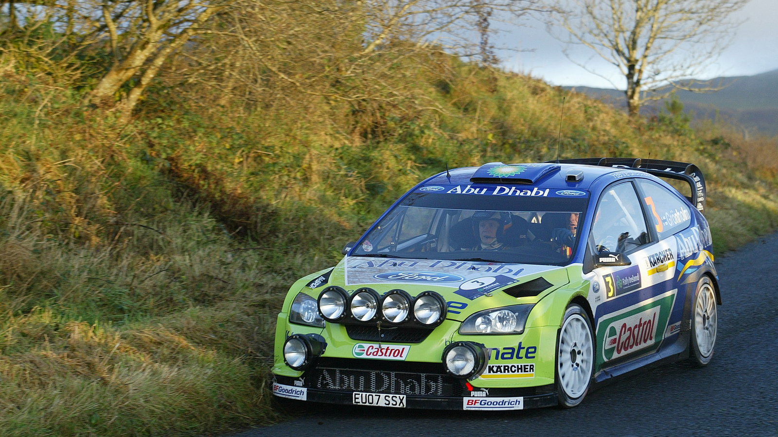 Marcus Gronholm (FIN) / Timo Rautiainen (FIN), BP Ford Focus RS WRC 06. Rally Ireland. 15-18th Novem
