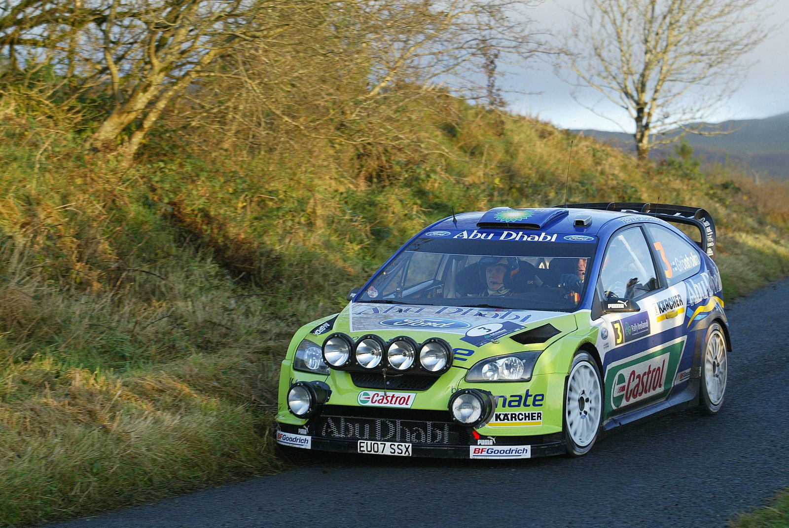 Marcus Gronholm (FIN) / Timo Rautiainen (FIN), BP Ford Focus RS WRC 06. Rally Ireland. 15-18th Novem