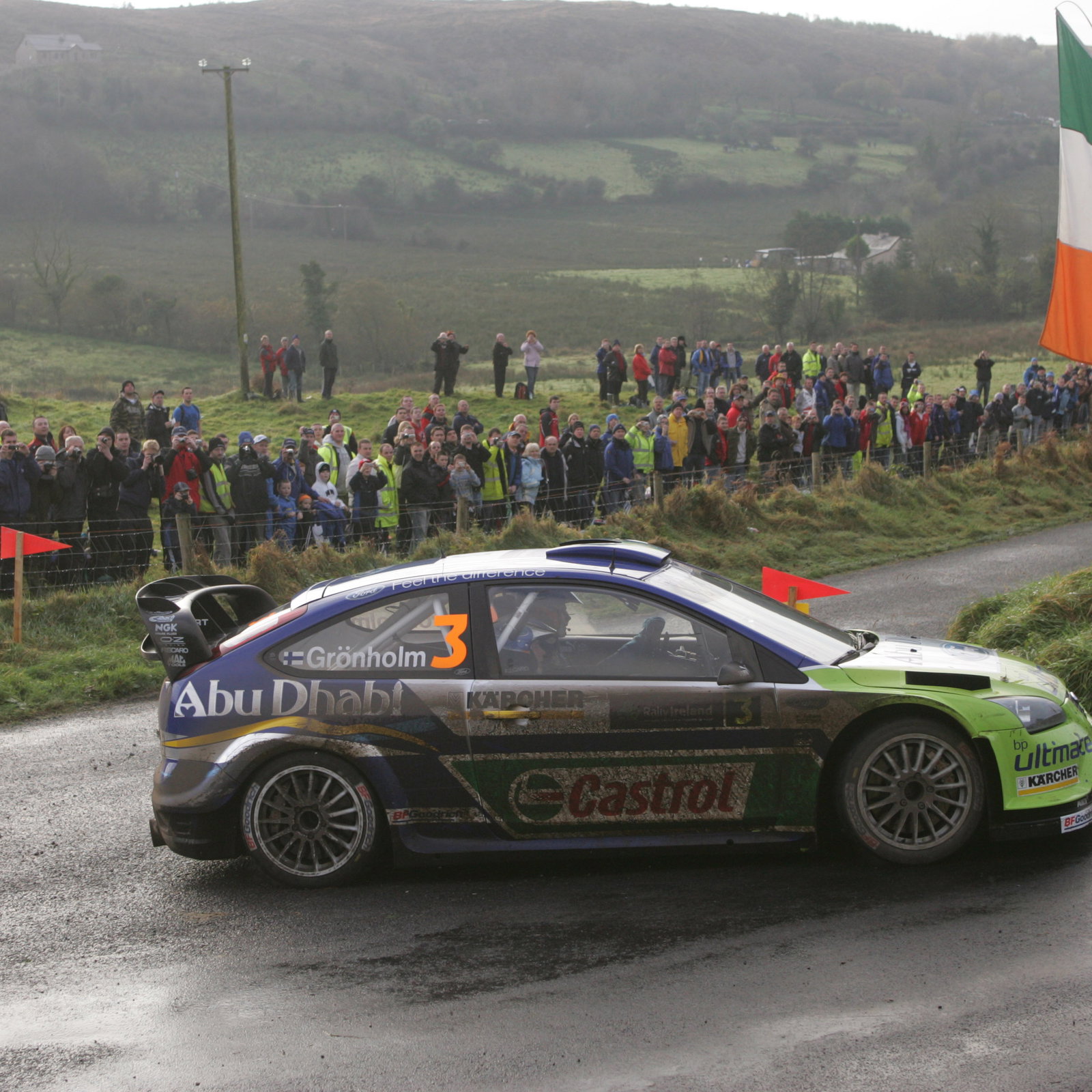 Marcus Gronholm (FIN) / Timo Rautiainen (FIN), BP Ford Focus RS WRC 06. Rally Ireland. 15-18th Novem