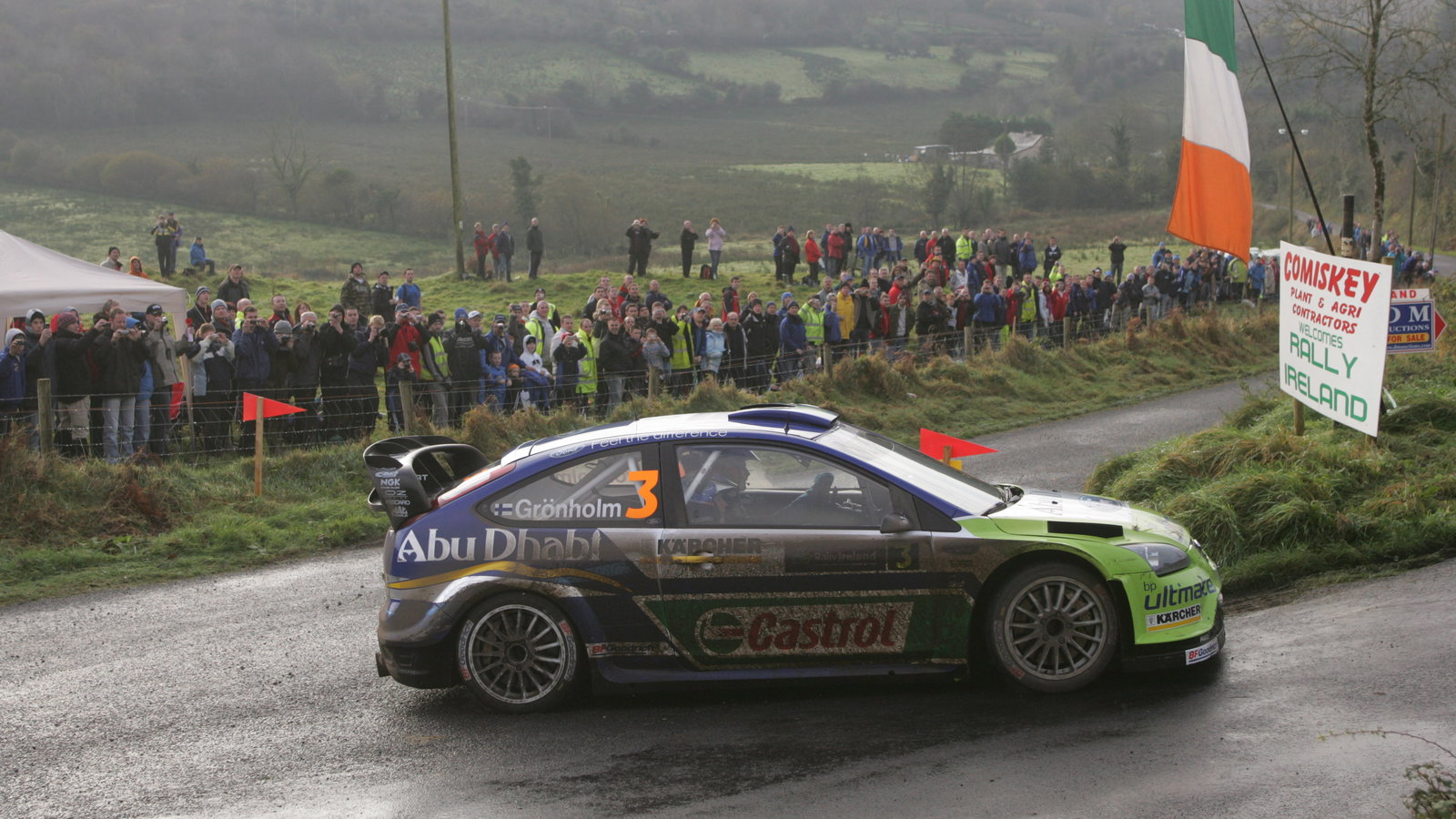 Marcus Gronholm (FIN) / Timo Rautiainen (FIN), BP Ford Focus RS WRC 06. Rally Ireland. 15-18th Novem