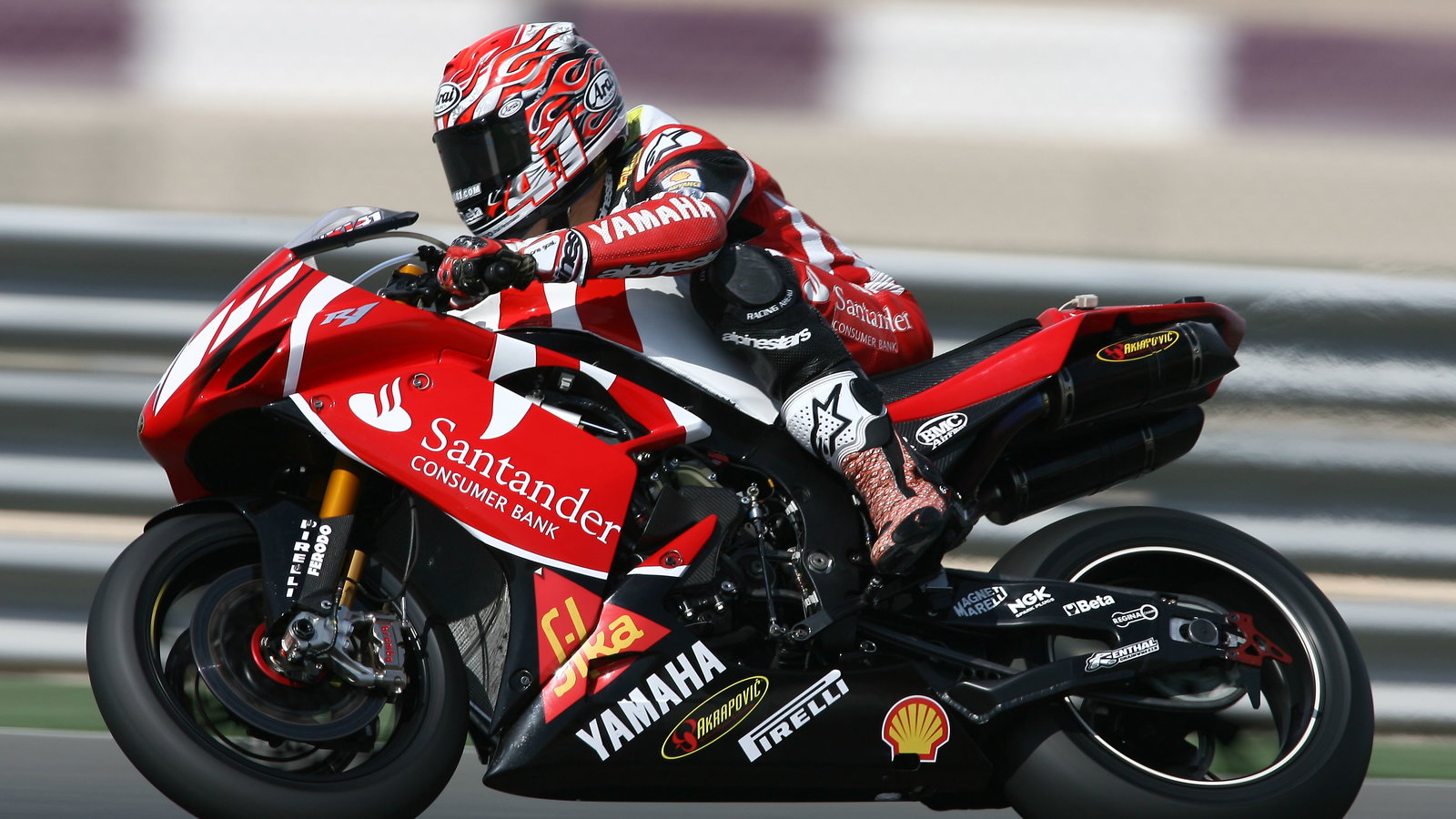 Haga, Qatar WSBK Test 2007