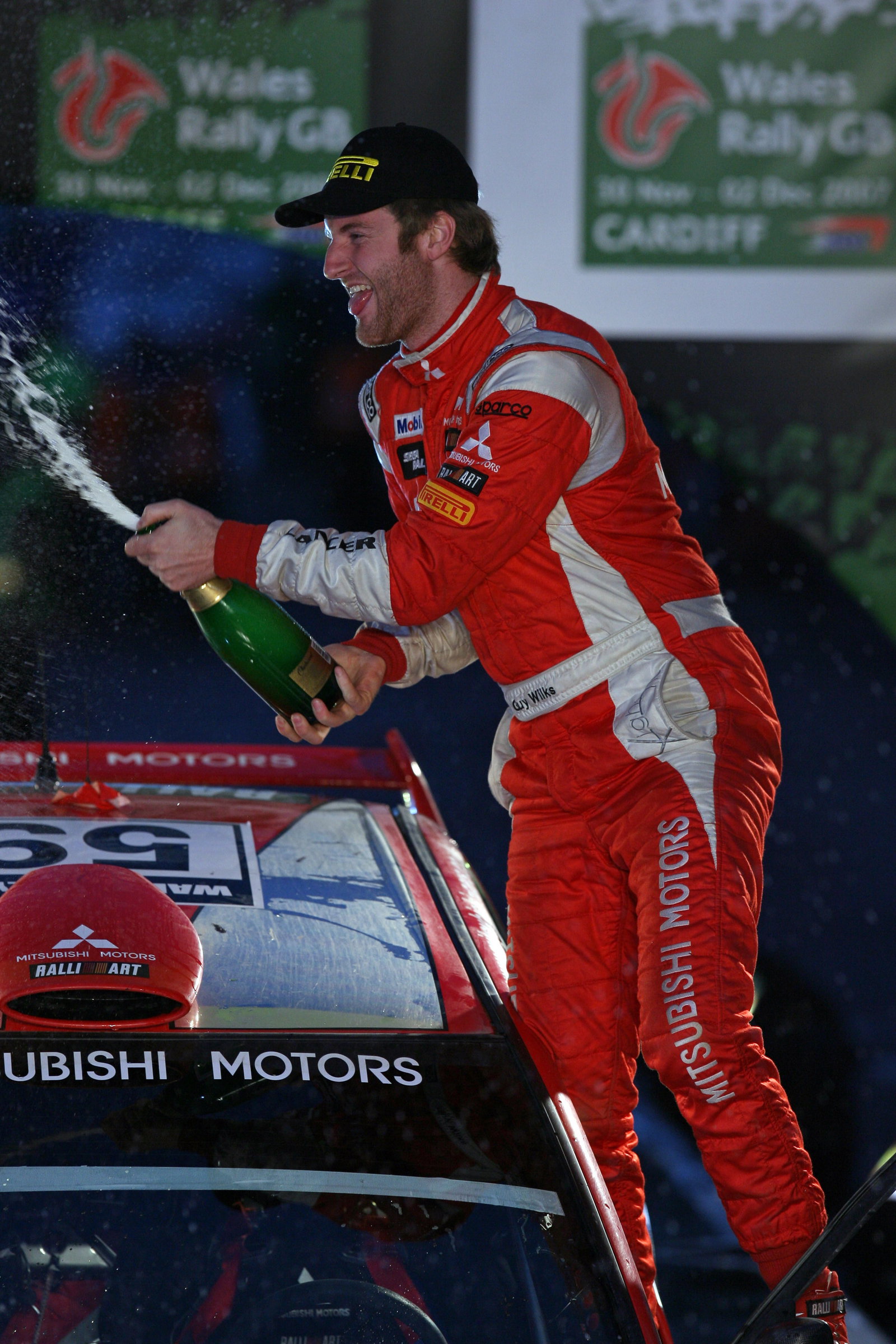 Guy Wilks (GBR), Mitsubishi Lancer Evo [Production WRC]