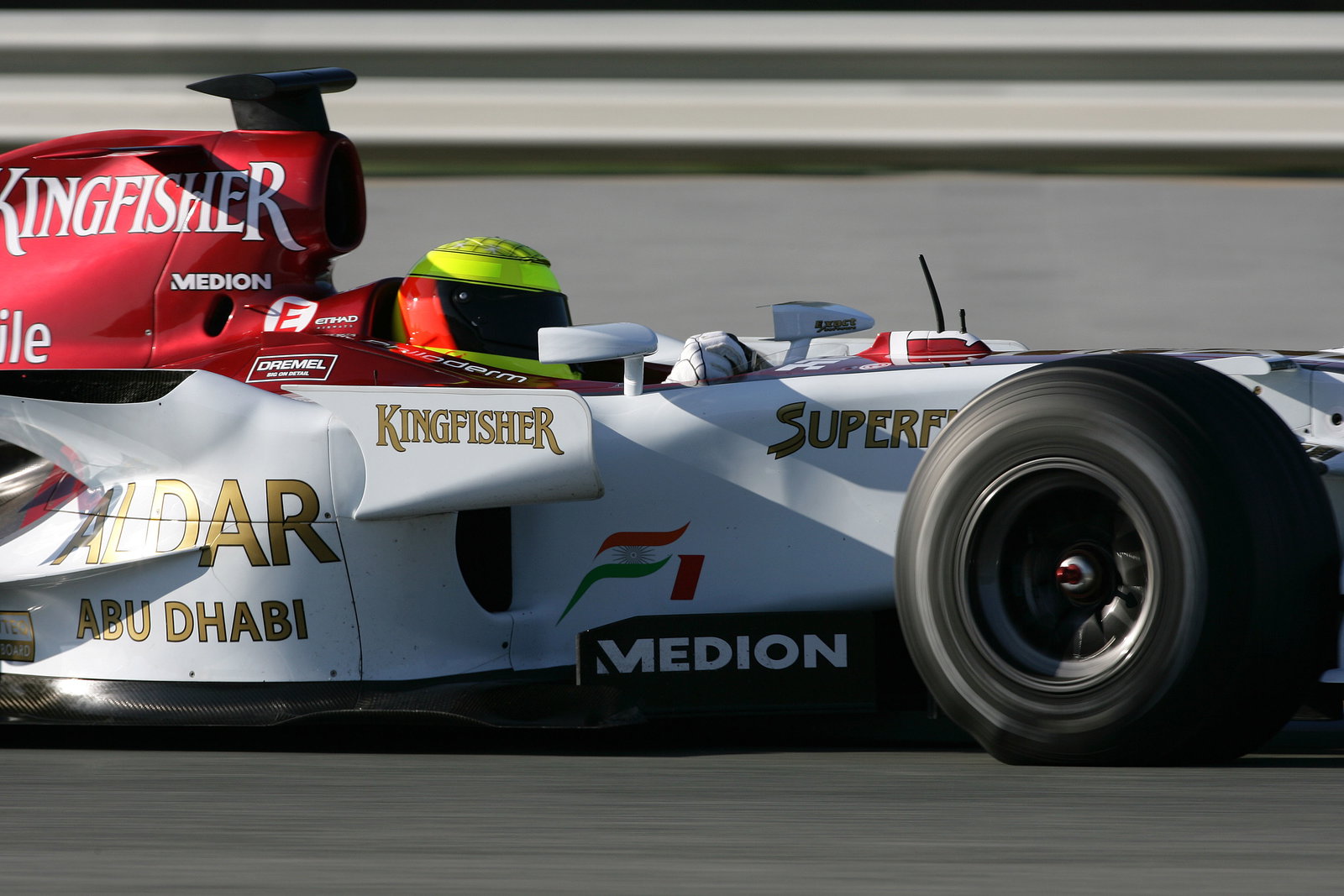 Ralf Schumacher (GER) Force India F1, Jerez F1 Test, 4-7th, December, 2007