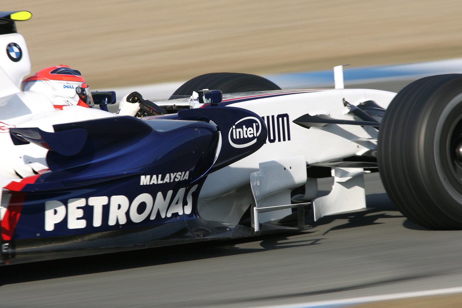 Robert Kubica (POL) BMW Sau.F1.07, Jerez F1 Test, 4-7th, December, 2007