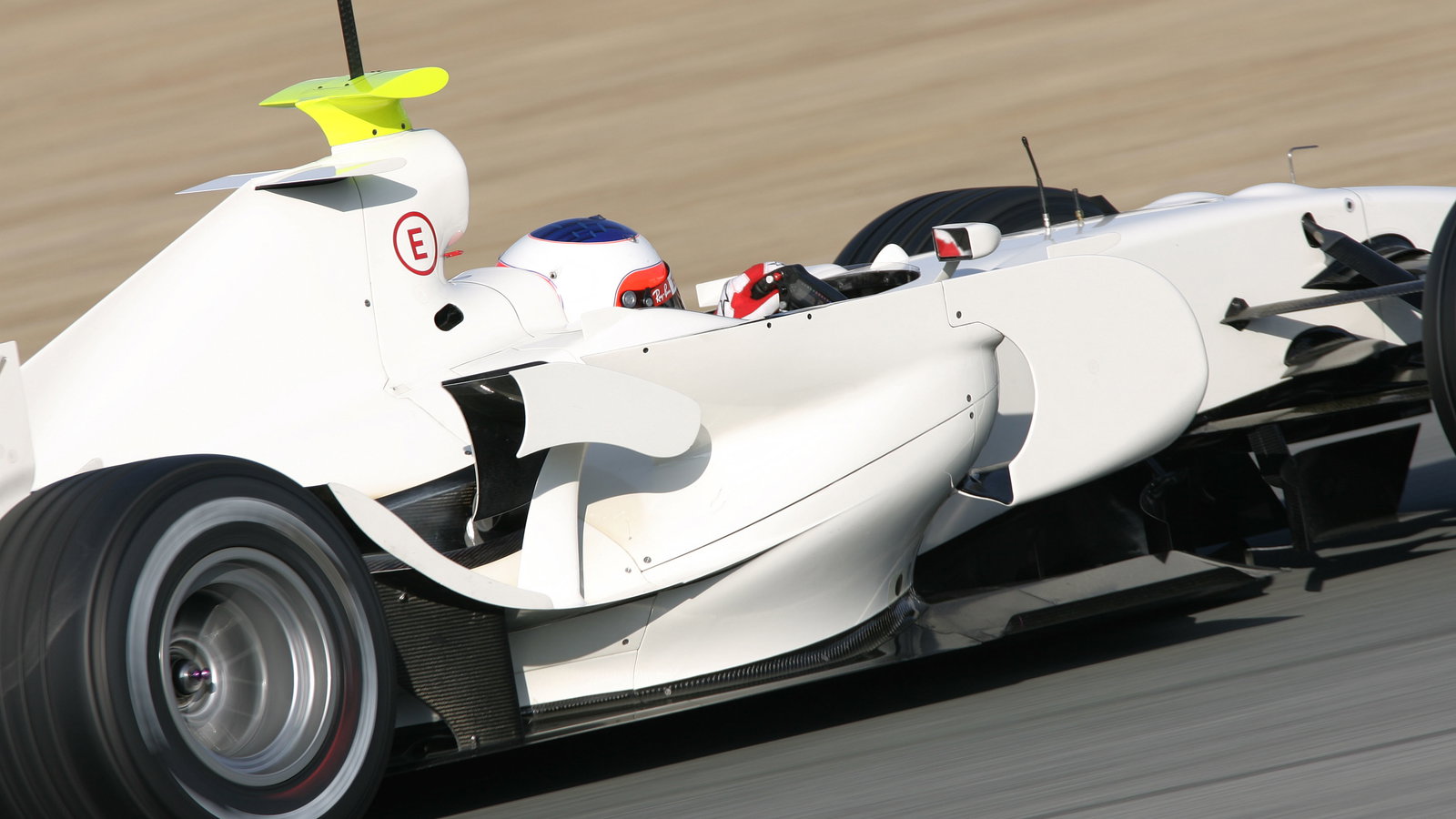 Rubens Barrichello (BRA) Honda RA107, Jerez F1 Test, 4-7th, December, 2007