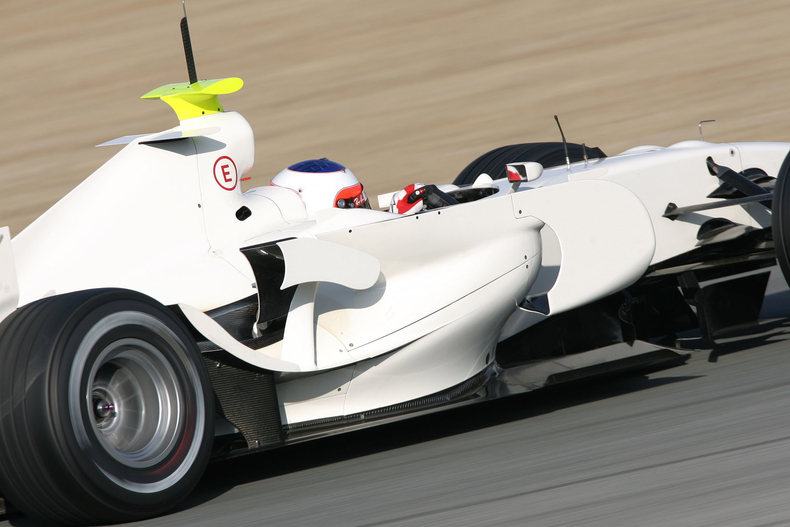 Rubens Barrichello (BRA) Honda RA107, Jerez F1 Test, 4-7th, December, 2007