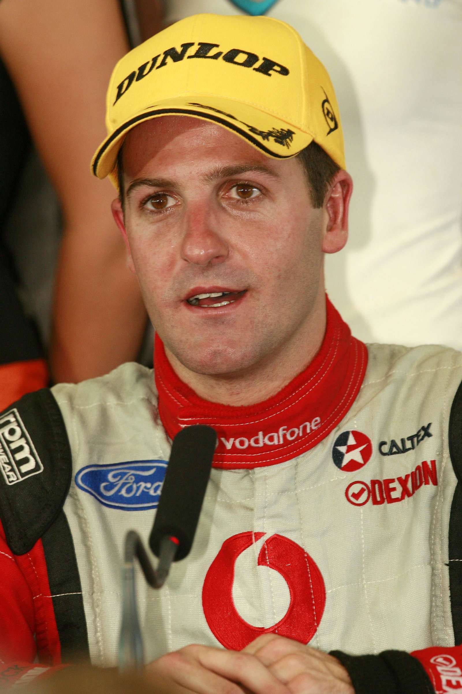 Jamie Whincup (aust) Team Vodafone 888 Ford finished second in the championship by just 2 pointsDunl