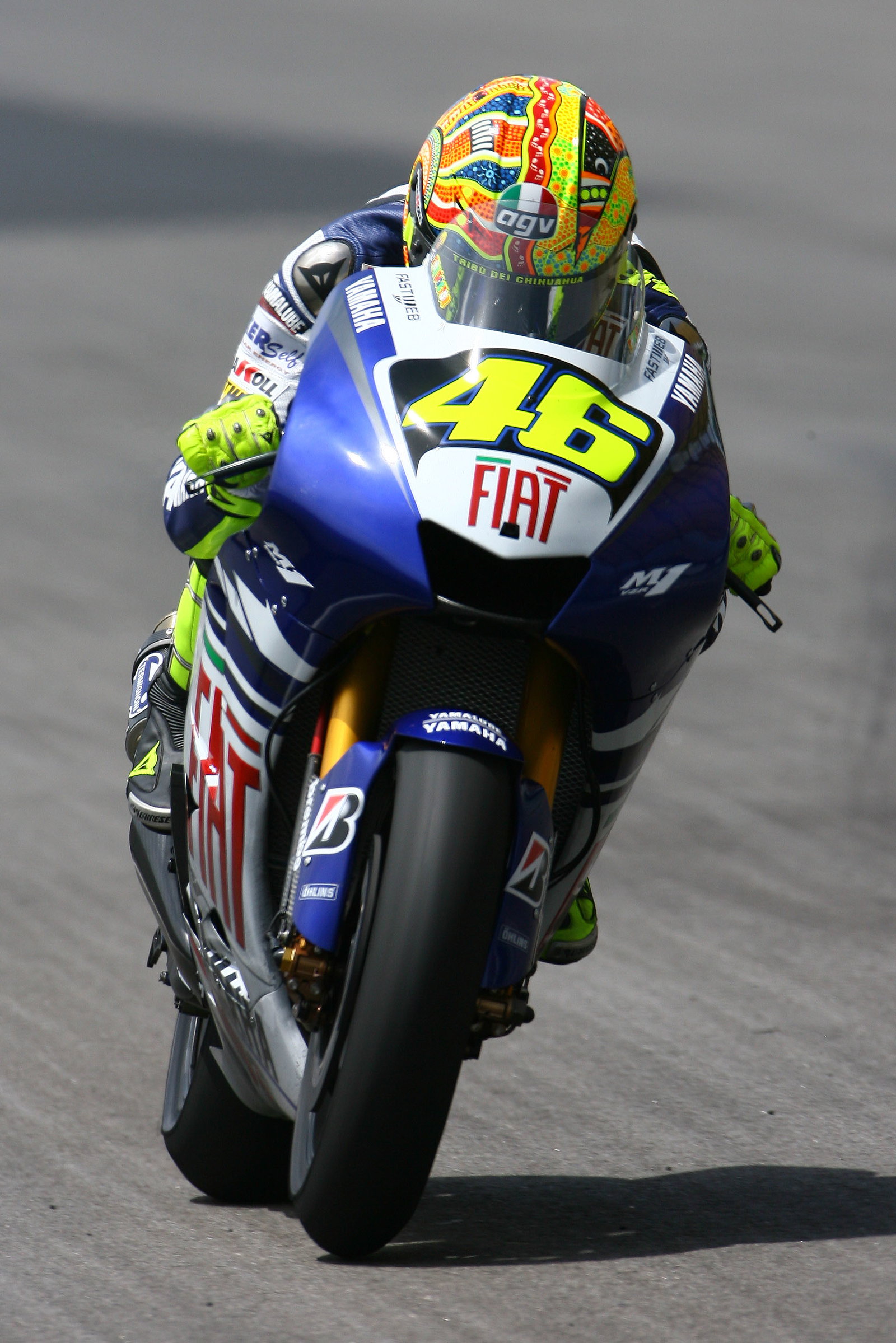 Rossi, Sepang MotoGP Test January 2008