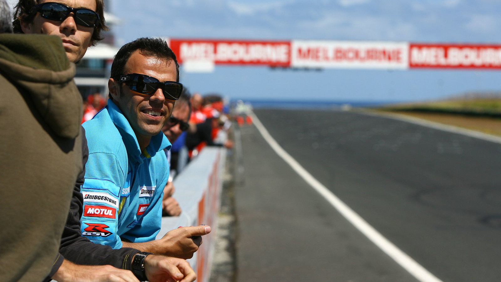 Capirossi, Vermeulen, Philip Island MotoGP Test 2008