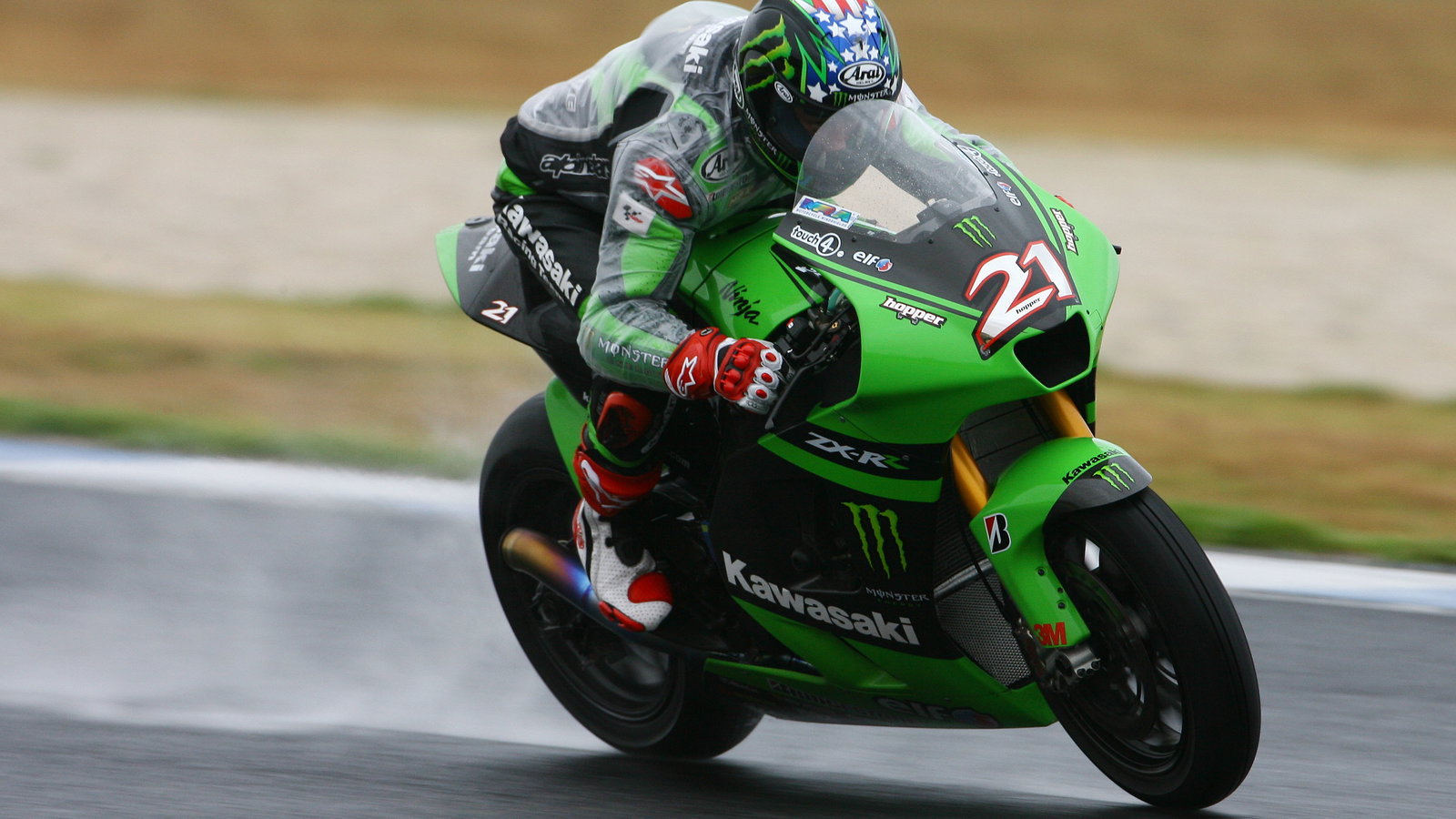 Hopkins, Philip Island MotoGP Test 2008