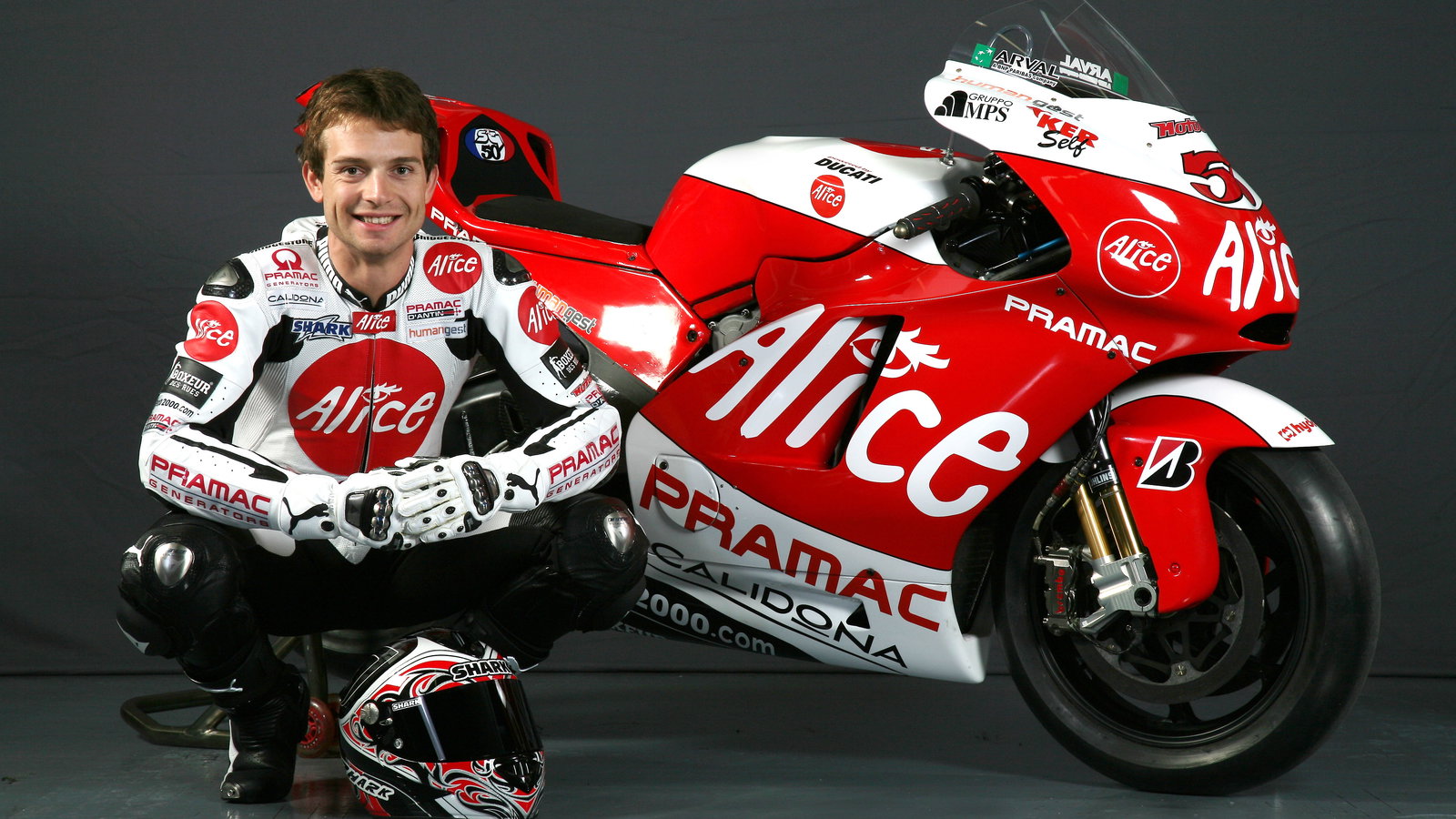 Guintoli, Jerez MotoGP Test February 2008