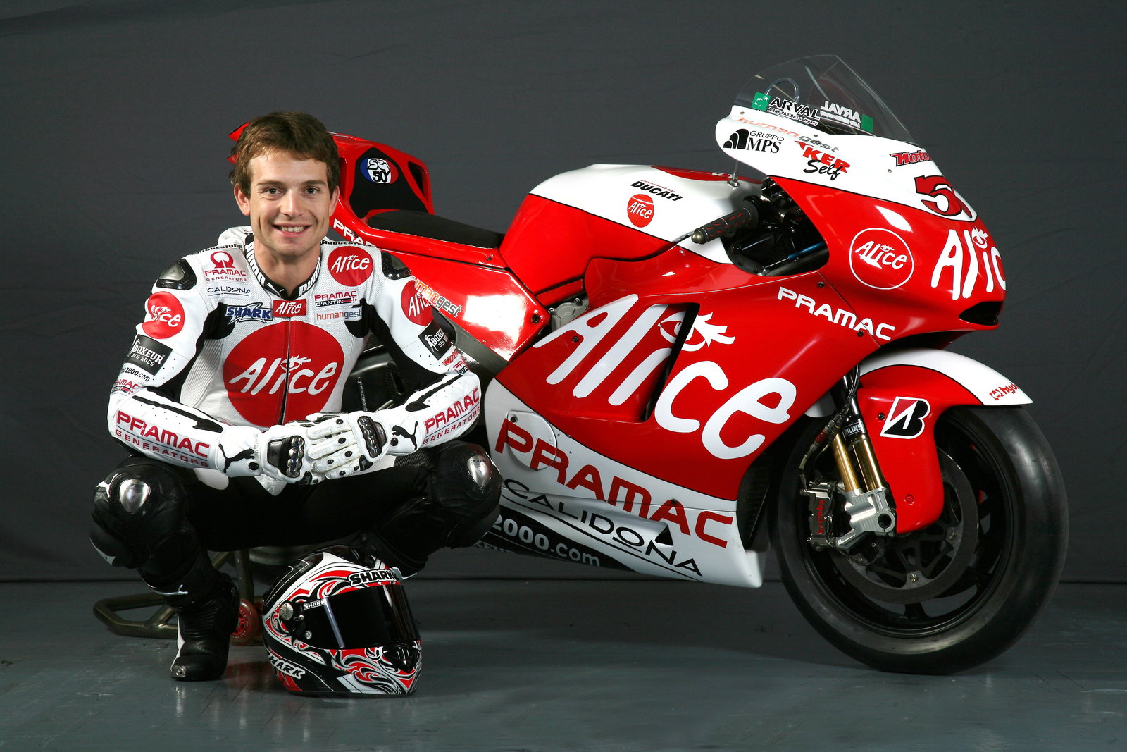 Guintoli, Jerez MotoGP Test February 2008