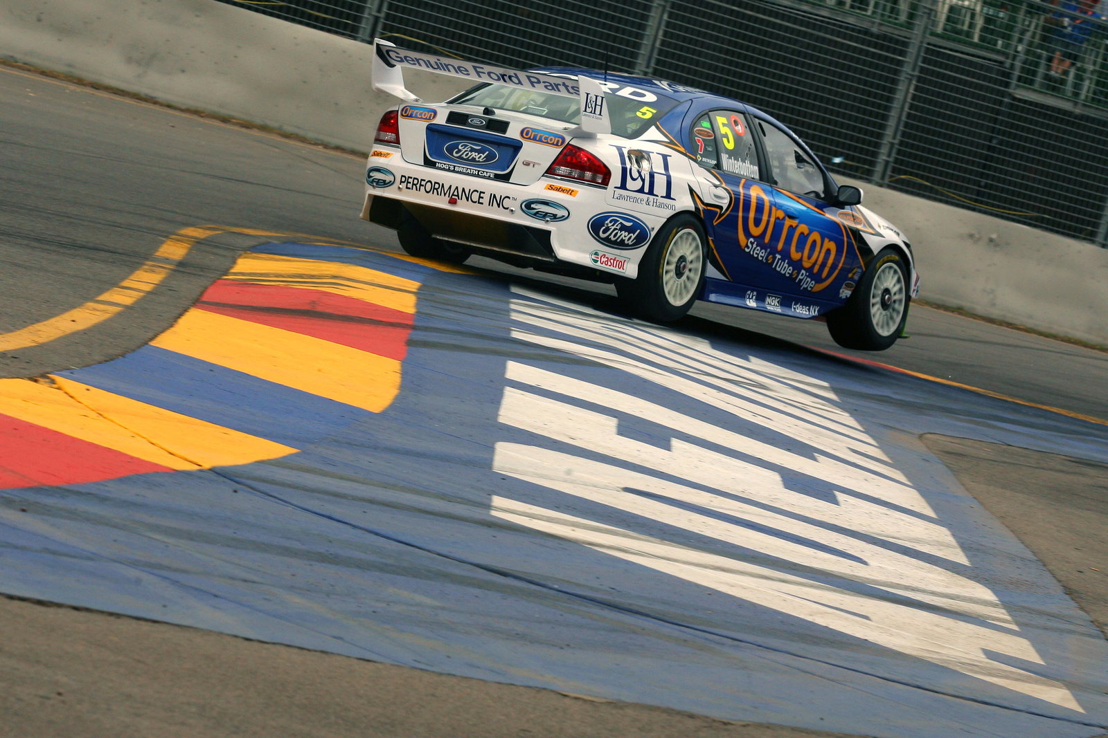 Mark Winterbottom (aust) Orrcon Ford
V8 Supercars
Rd 1 Clipsal 500
Adelaide
AUST
