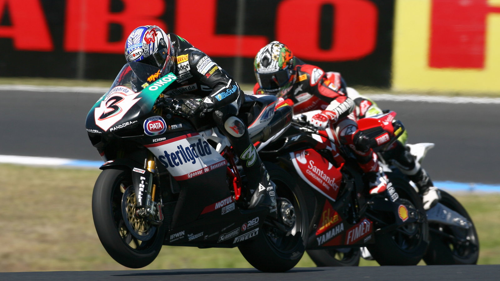 Biaggi, Australia WSBK Race 1 2008