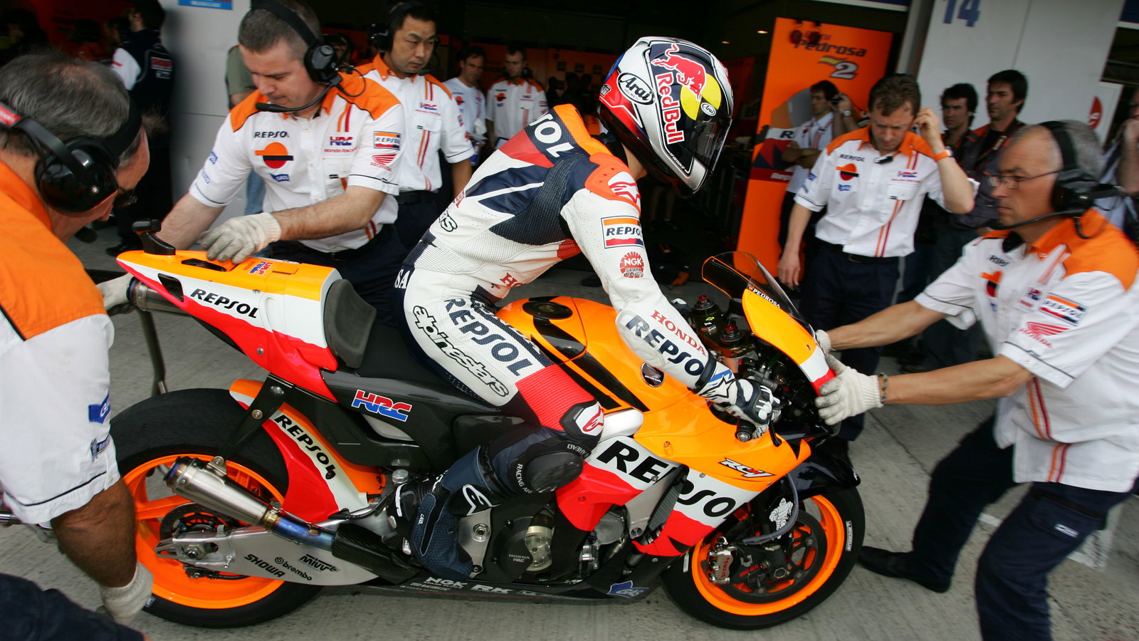 Pedrosa, Spanish MotoGP 2008