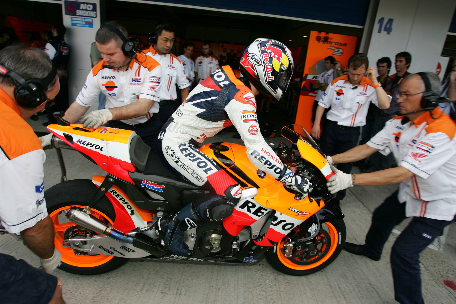Pedrosa, Spanish MotoGP 2008