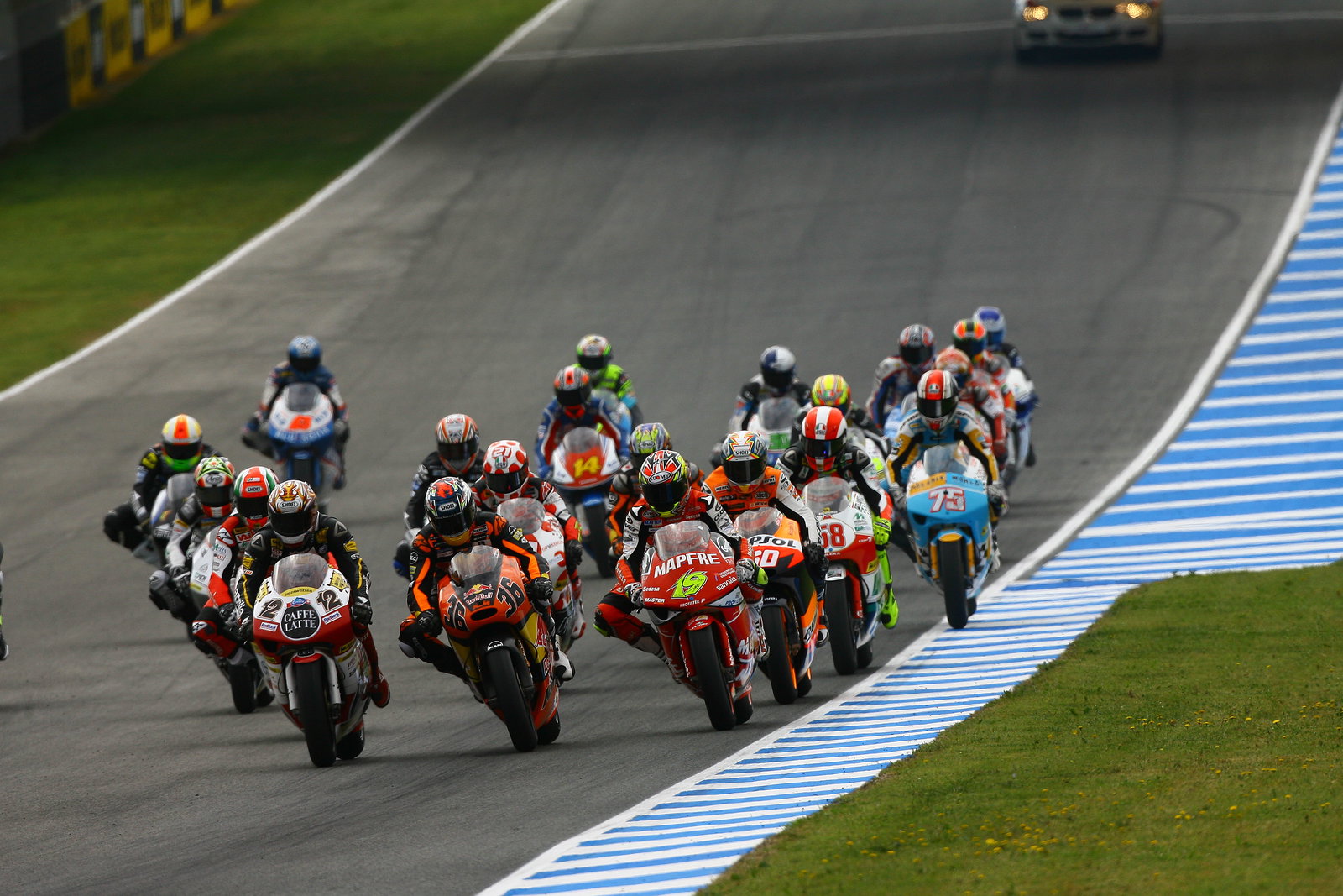 Start, Spanish 250GP 2008