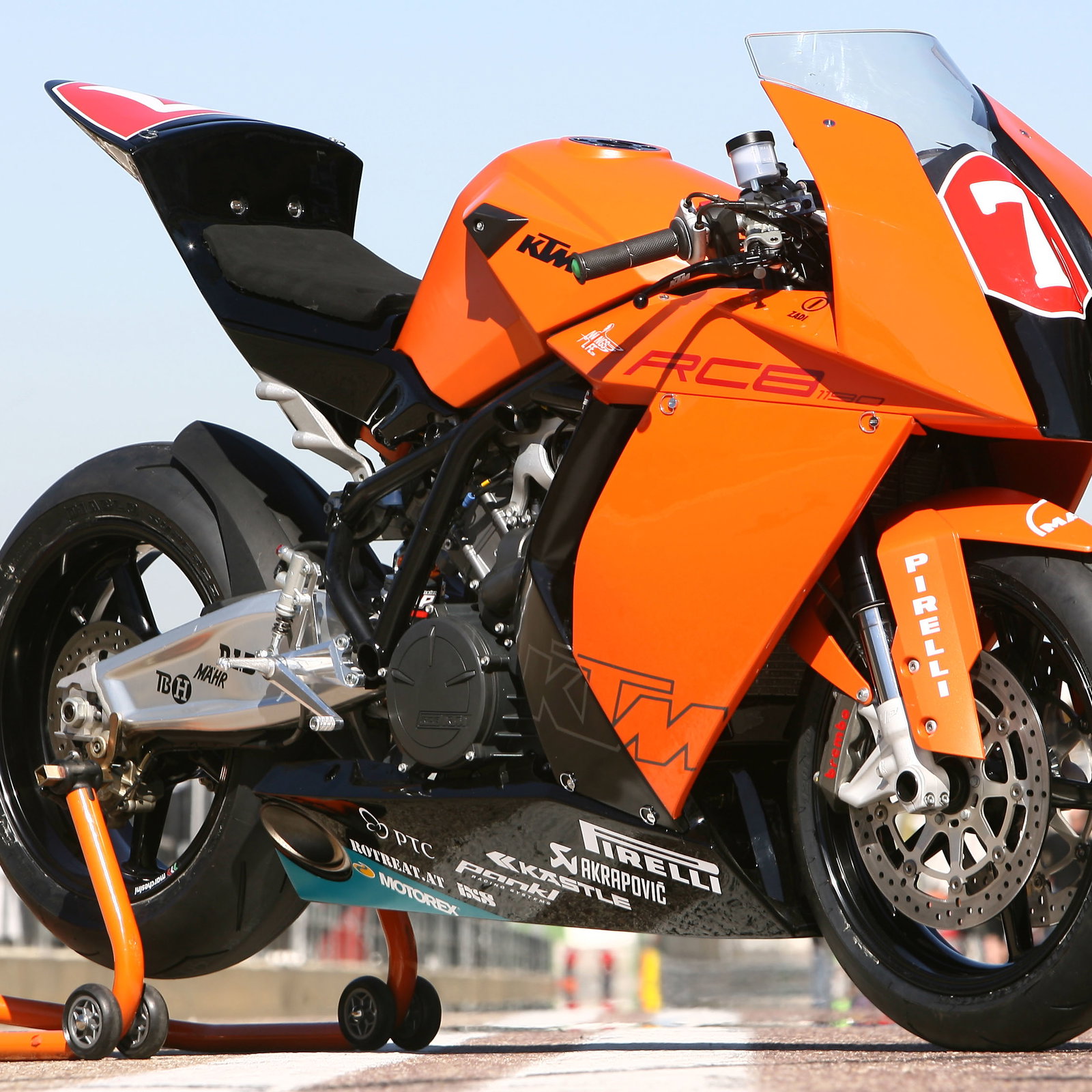 KTM RC8 2008, Rene`s Superstock bike, Valencia SSTK 1000 2008