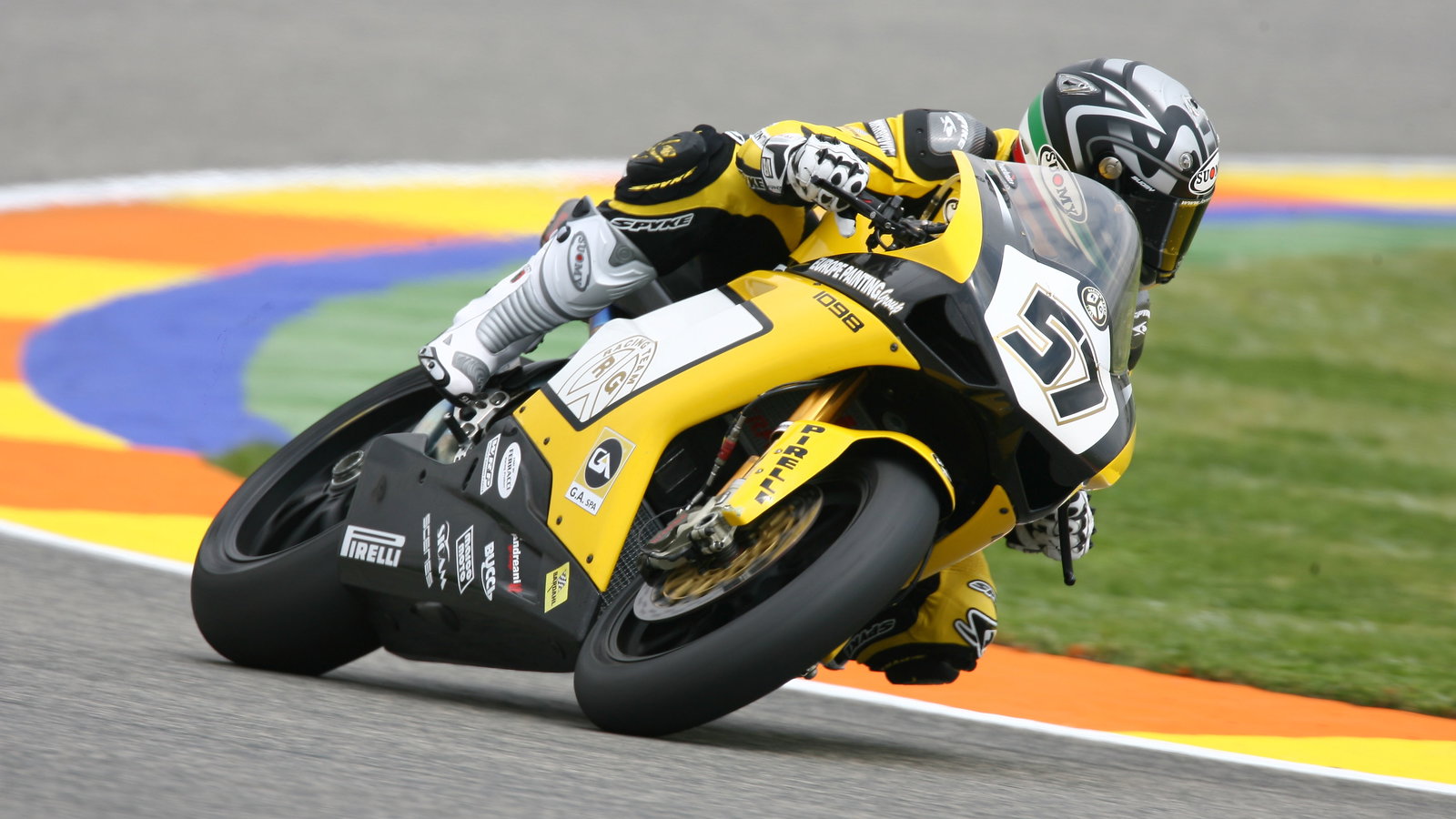 Lanzi, Valencia WSBK 2008