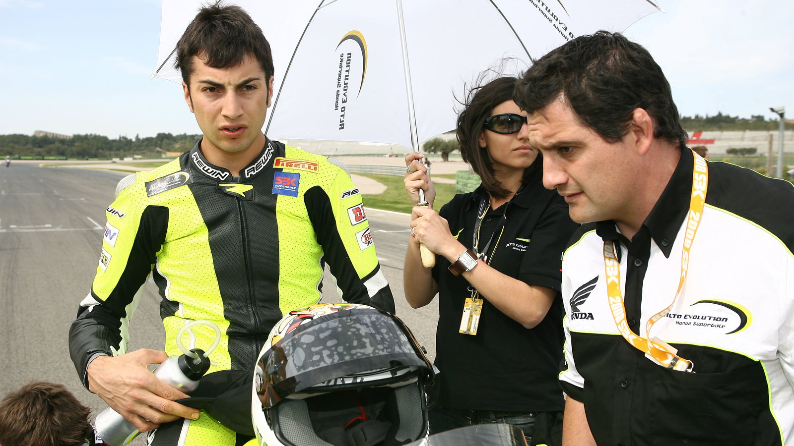 Morelli, Valencia WSBK Race 1 2008
