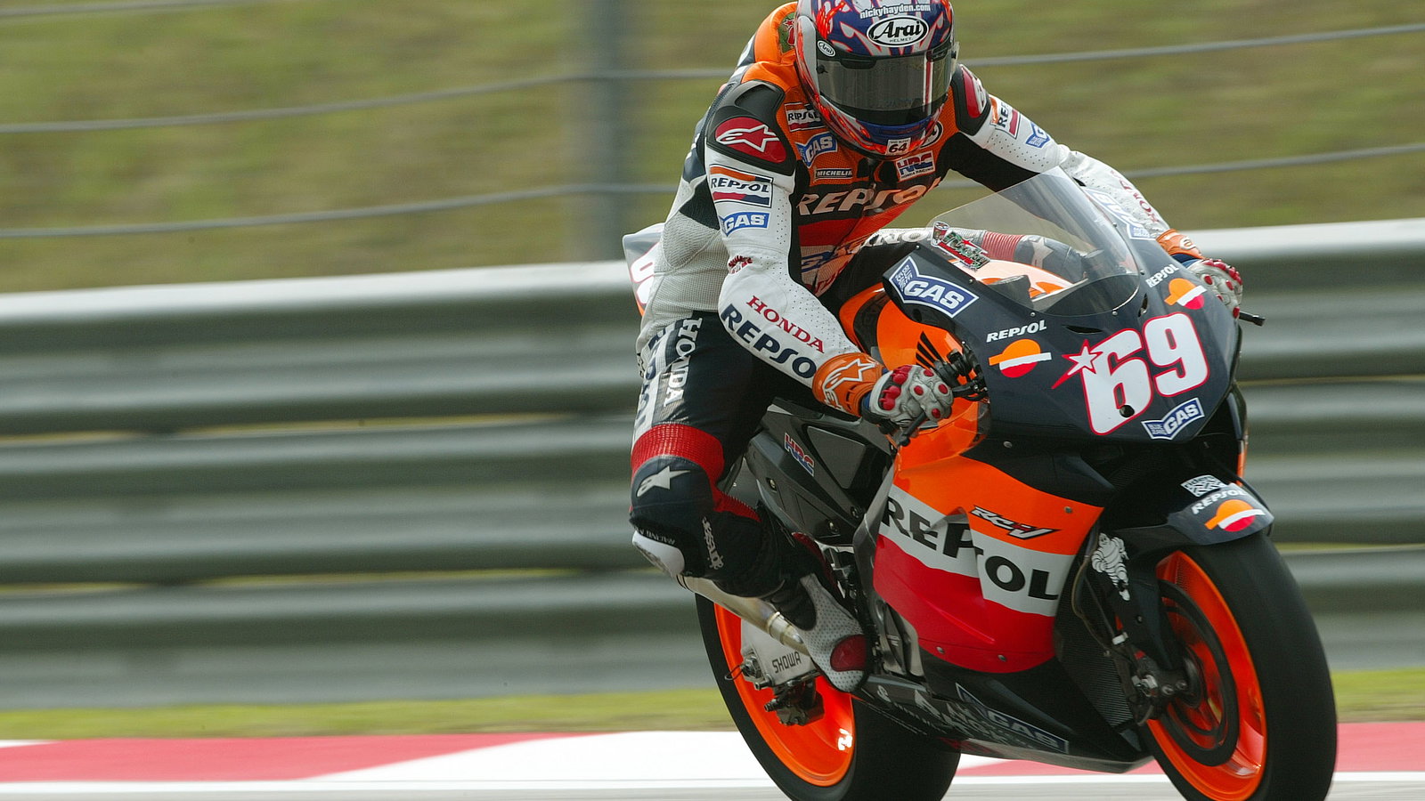 Hayden, Malaysian MotoGP, 2004