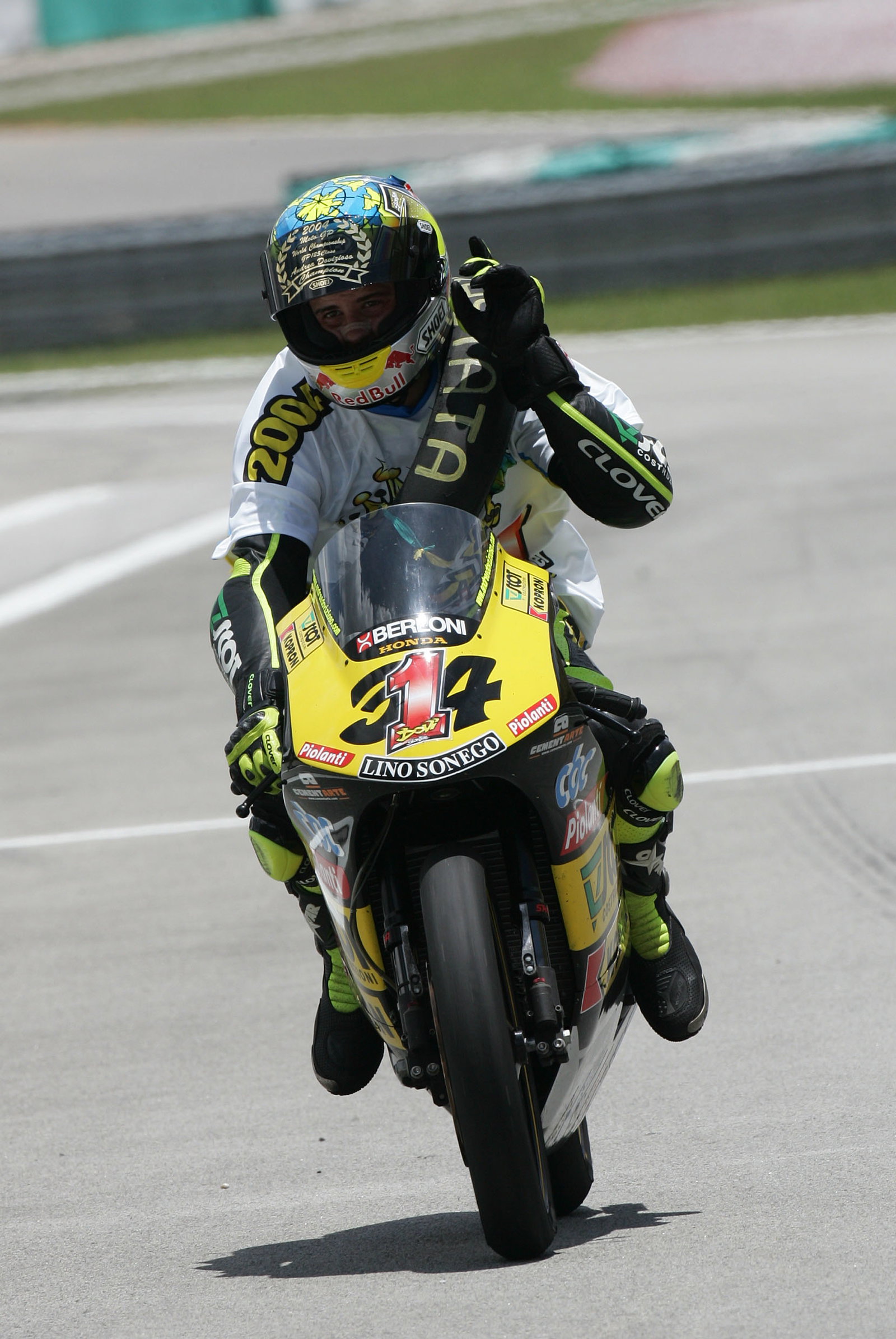 Dovizioso, Malaysian 125GP Race, 2004