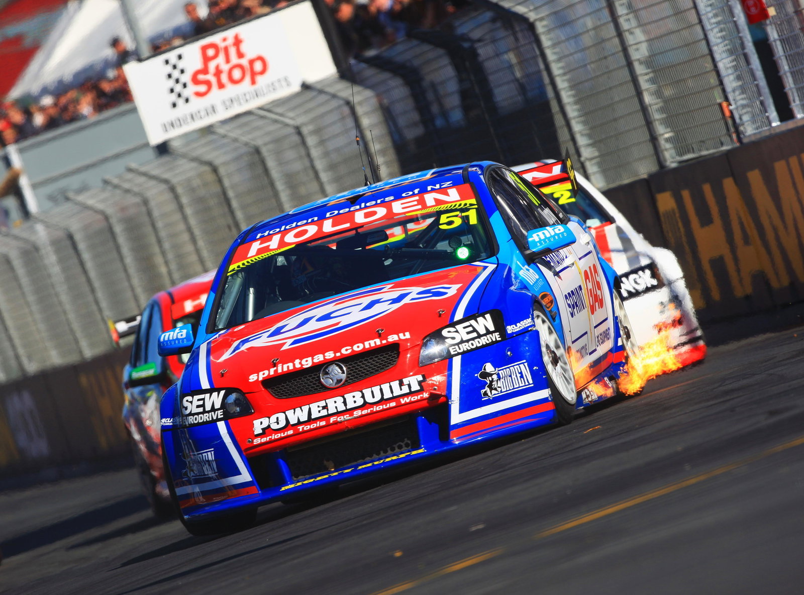 Greg Murphy (nz) Sprint Gas Commodore V8 SupercarsRd3 Hamilton 400NZ