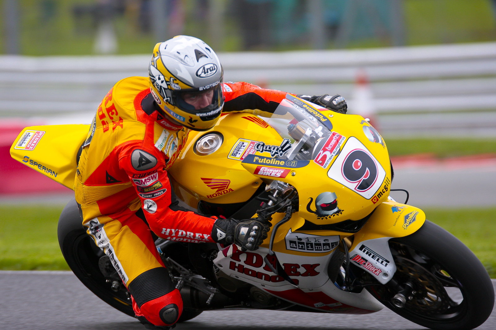 Monday warm up. 9. Guy Martin Hydrex-Bike Animal Honda