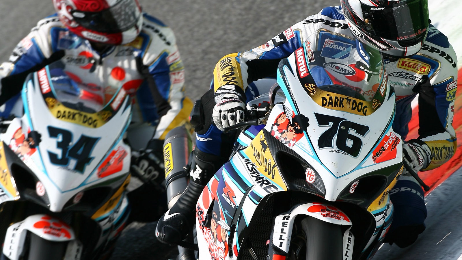 Neukirchner, Kagayama, Italian WSBK 2008