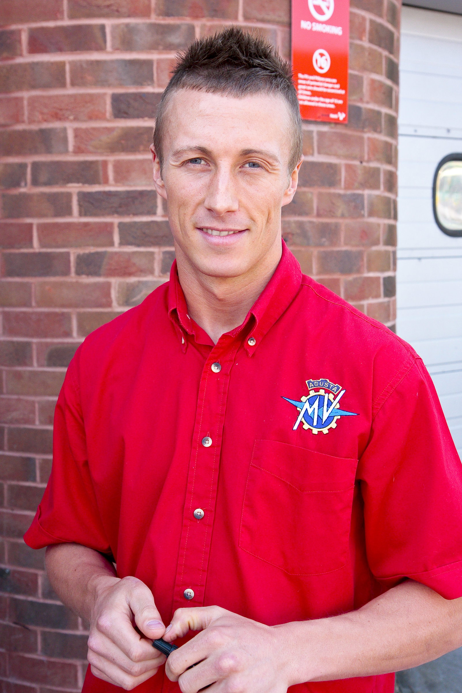 Pitwalk. 45. Chris Burns STP MV Agusta